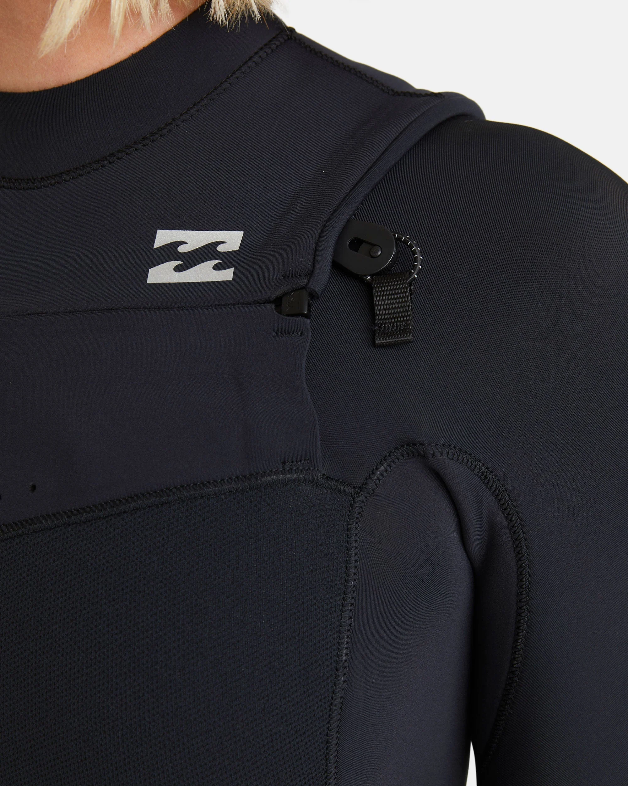 4/3mm Furnace Natural GBS Chest Zip Fullsuit - Black Tiki - Image 5