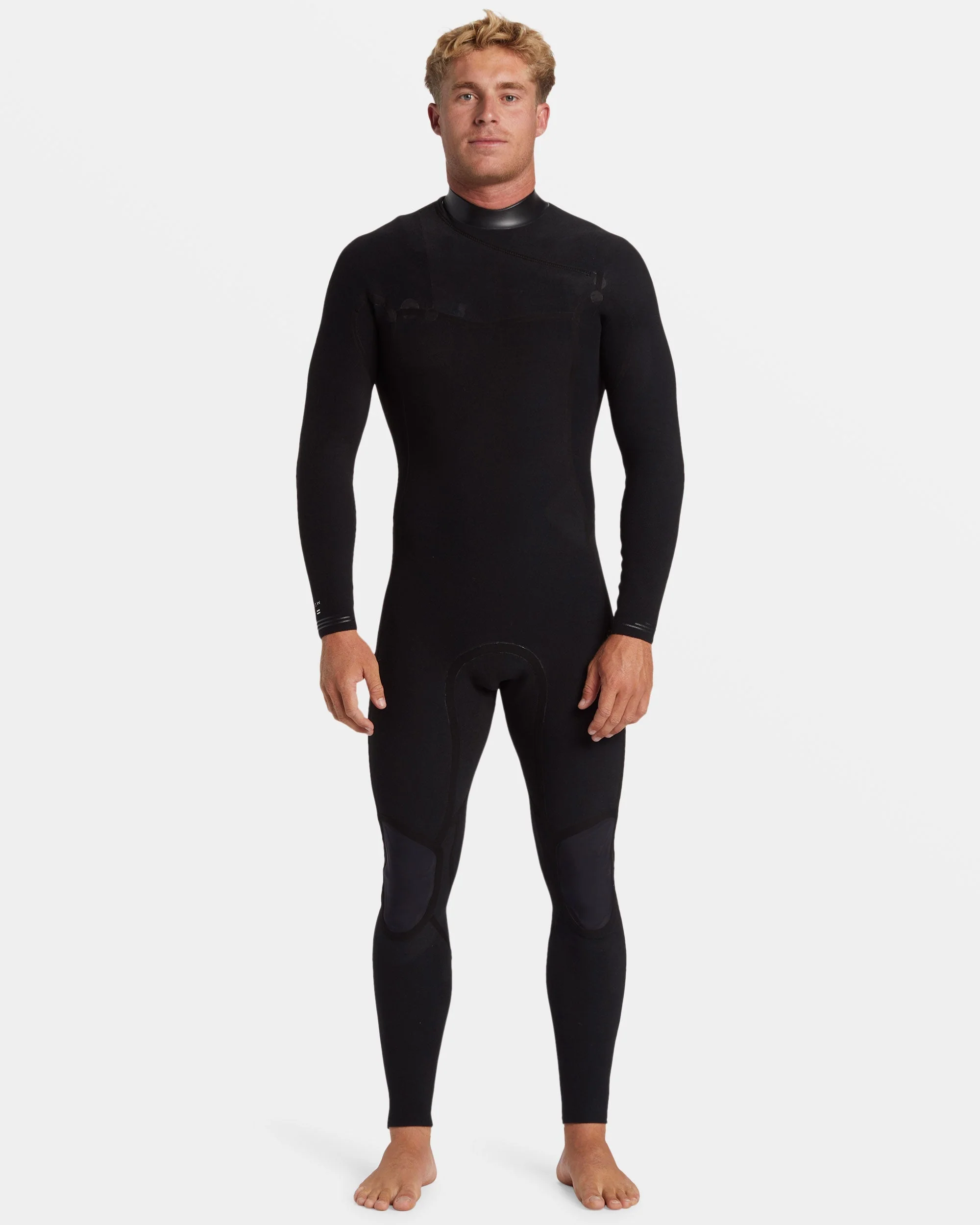 4/3mm Revolution Natural Upcycler GBS Chest Zip Wetsuit - Black - Image 9