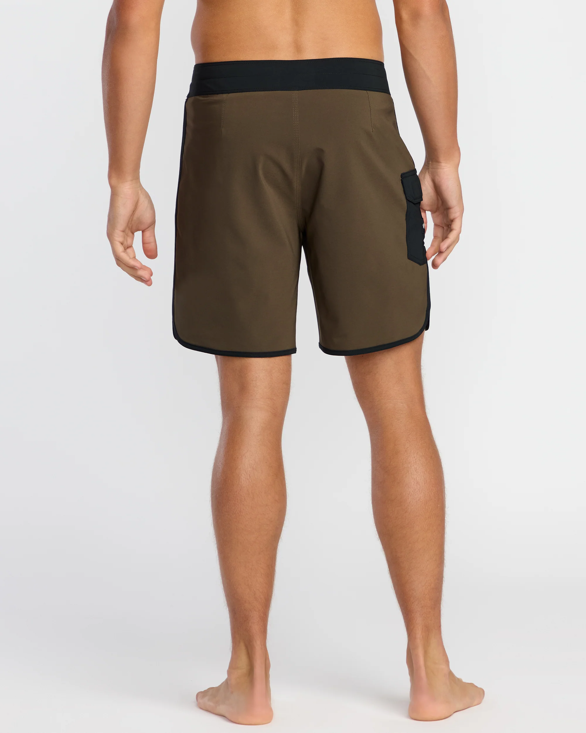 73 Pro Performance 18" Boardshorts - Dark Military - Image 2