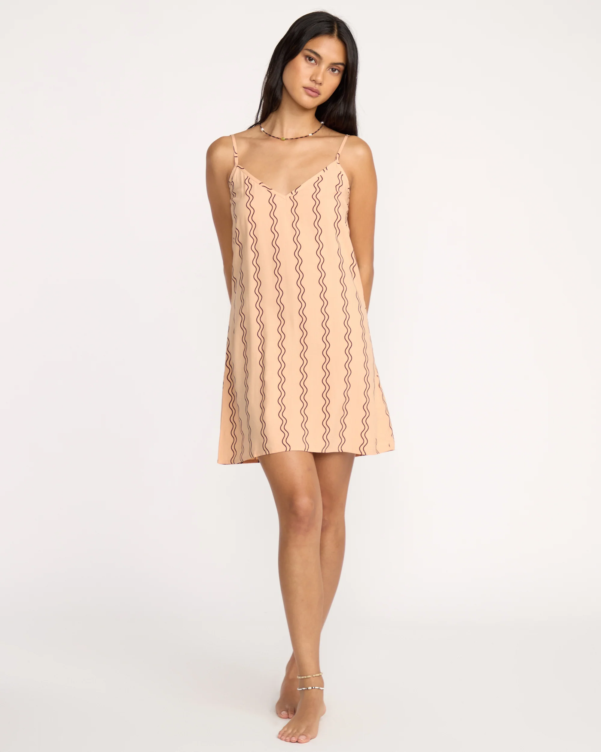 90s Babe Mini Dress - Sunstone - Image 2