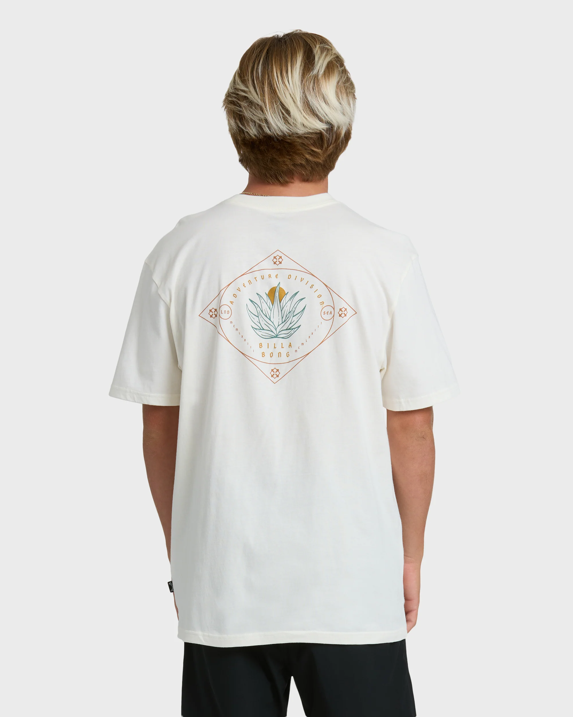 Agave Adiv Premium Short Sleeve T-Shirt - Off White - Image 2