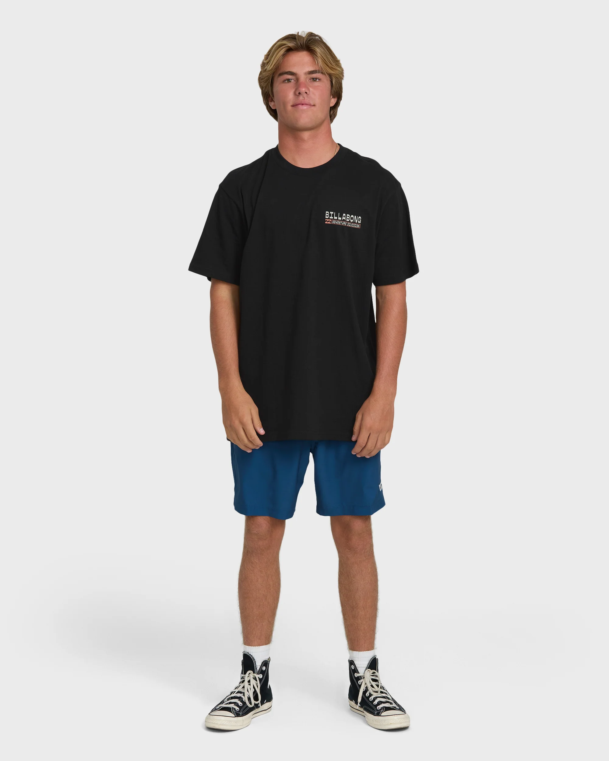 A/Div Agave Premium Short Sleeve Cotton T-Shirt - Black - Image 4