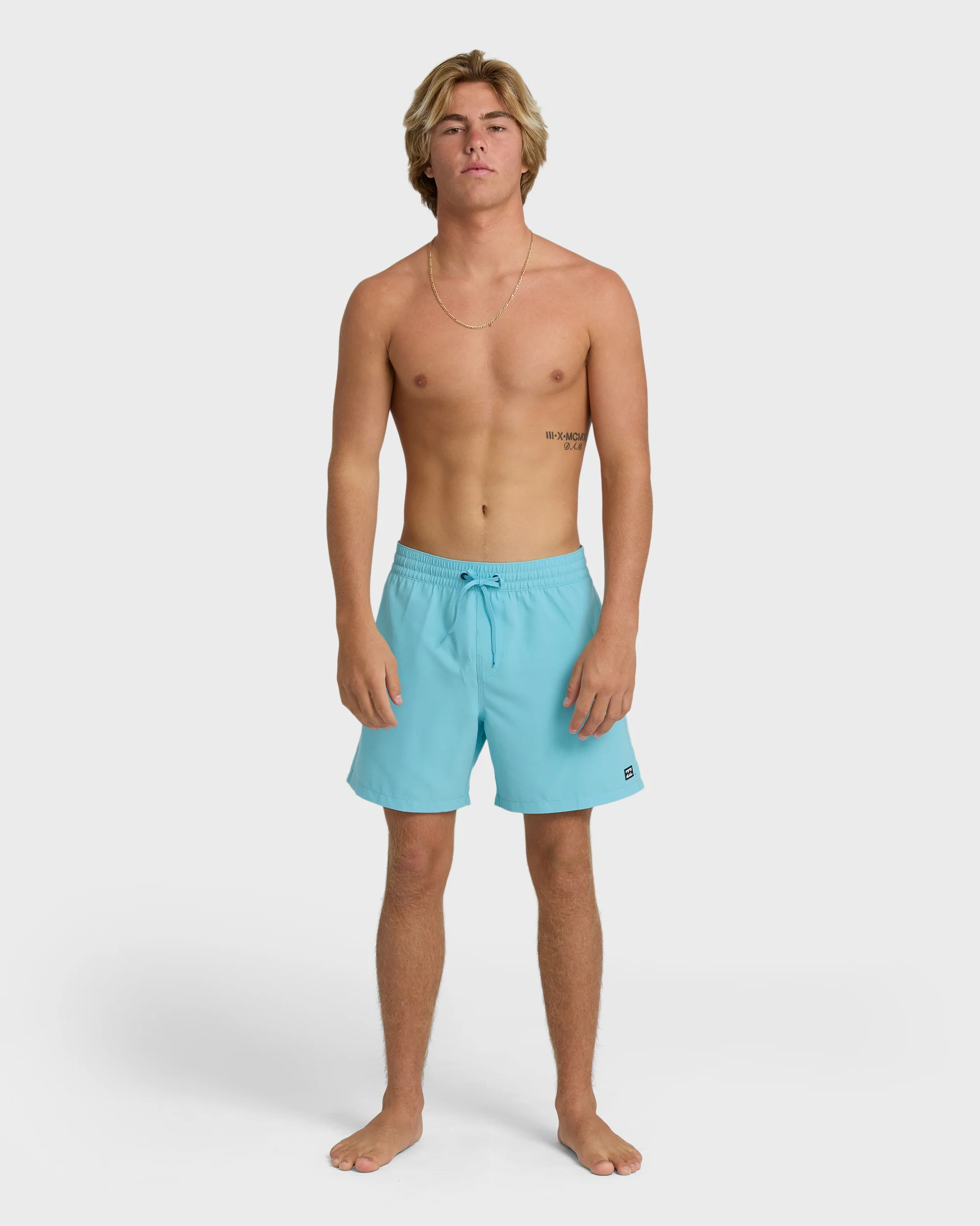 All Day Layback 16" Trunks - Blue Shadow - Image 4