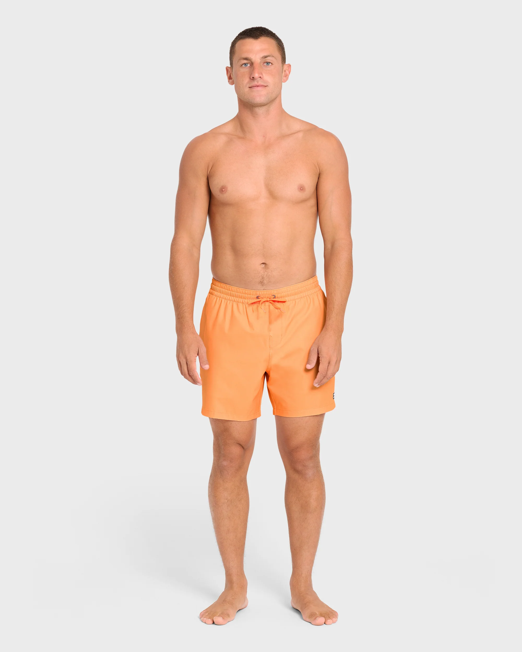 All Day Layback 16" Trunks - Peach - Image 4