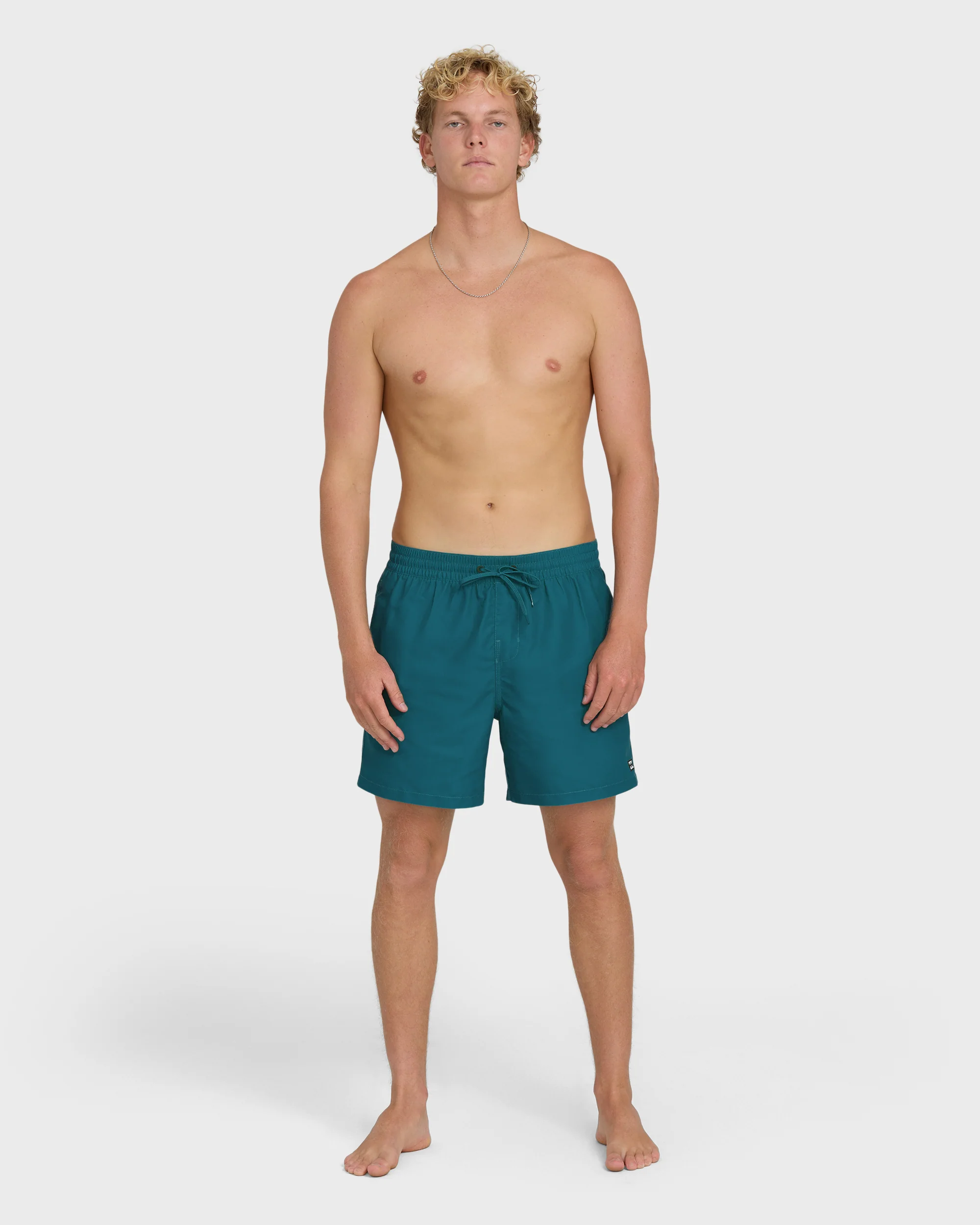 All Day Layback 16" Trunks - Tropical Teal - Image 4