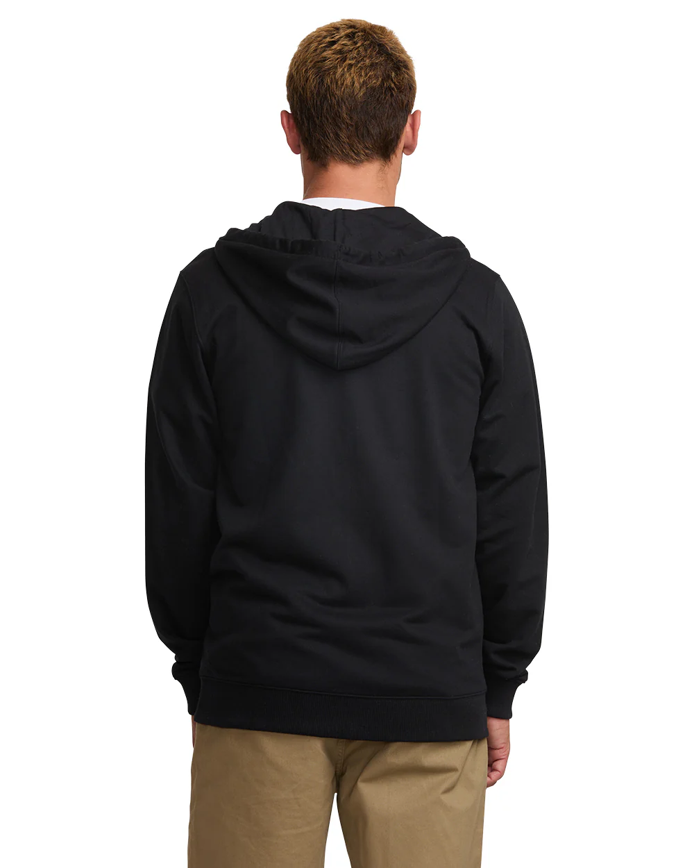 All Day Zip Front Hoodie - Black - Image 5