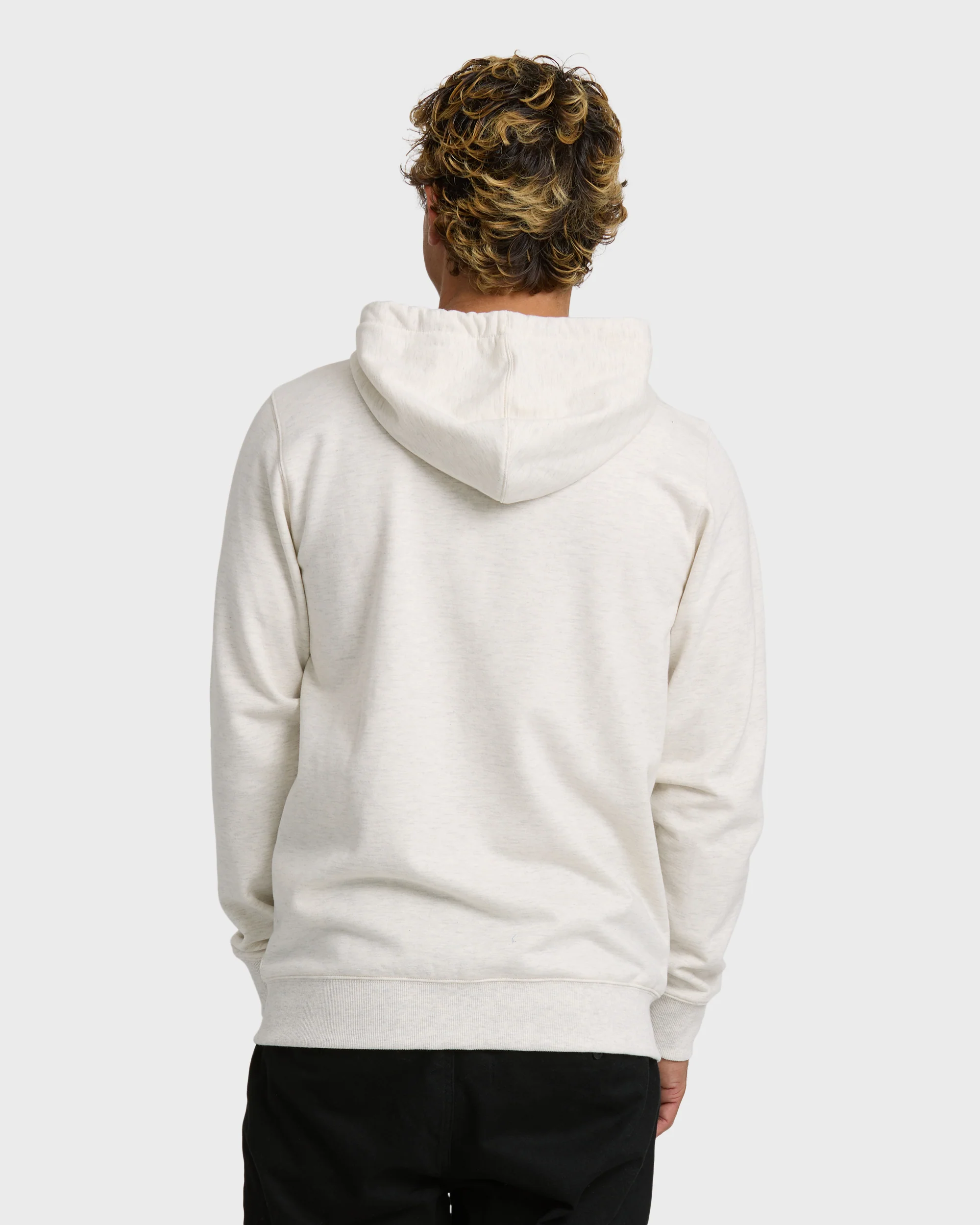 All Day Zip Front Hoodie - Oatmeal Heather. - Image 2