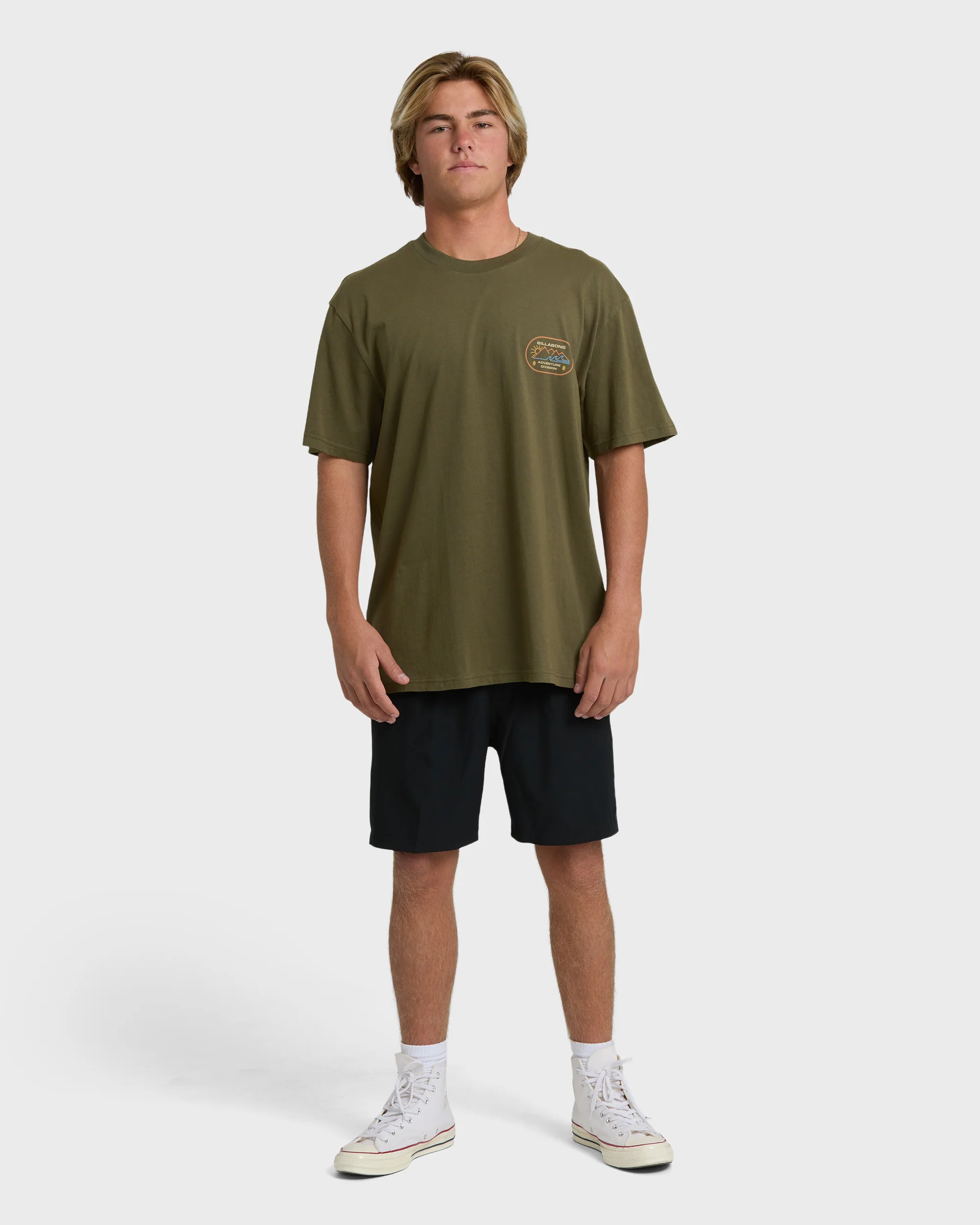 Andes Adiv Premium Short Sleeve T-Shirt - Winter Moss - Image 4