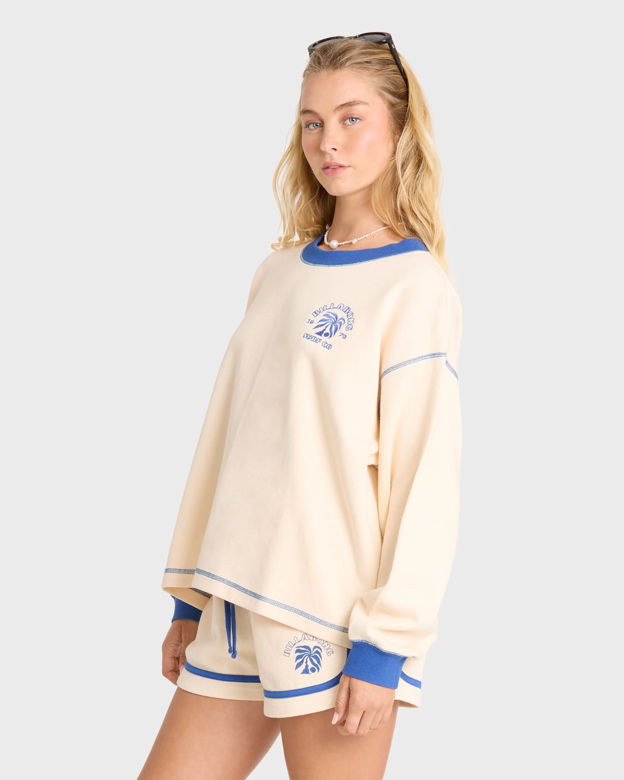 Back To It Crewneck Sweatshirt - White Cap - Image 3