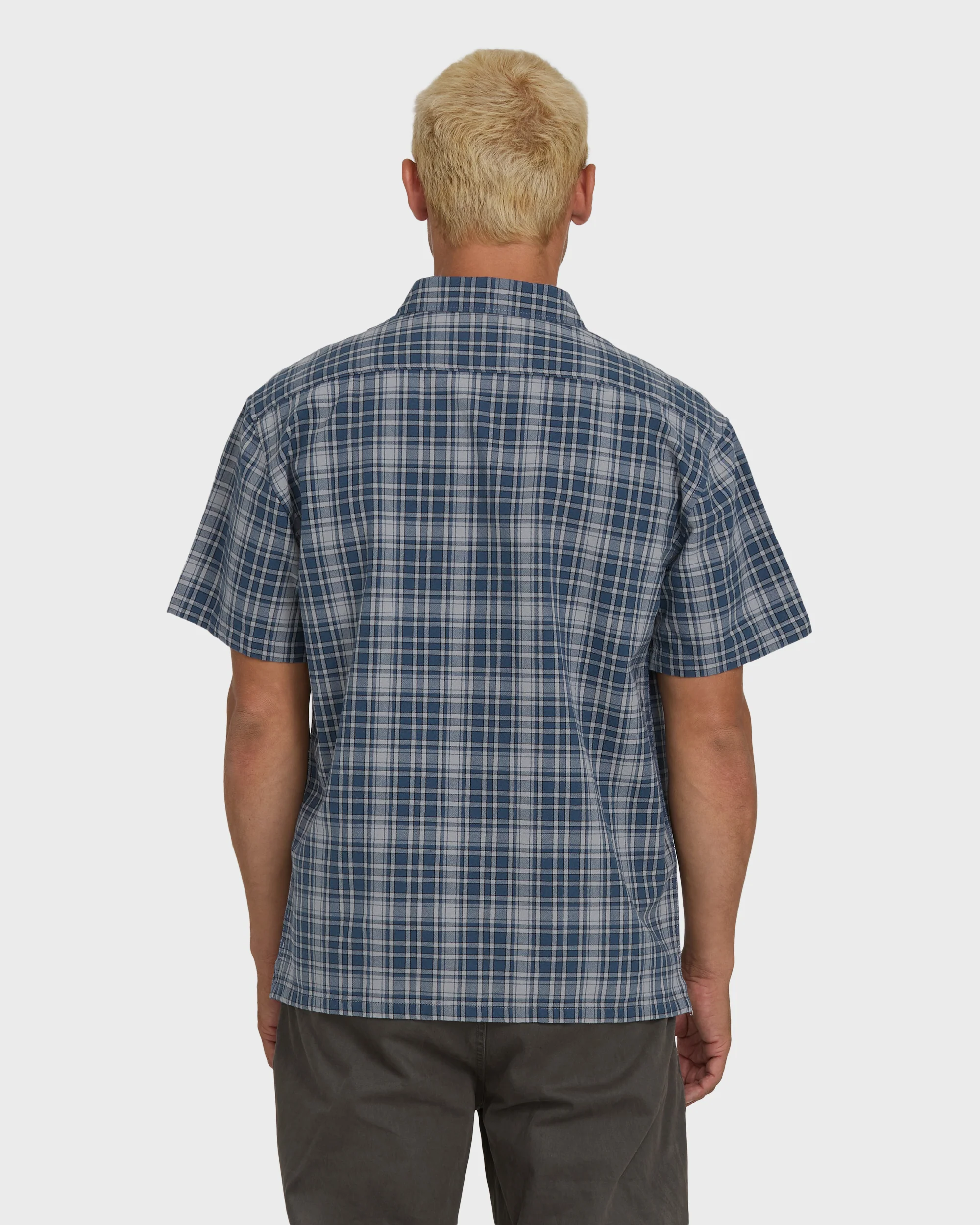 Bad Dog Short Sleeve Woven Shirt - Dark Denim - Image 2
