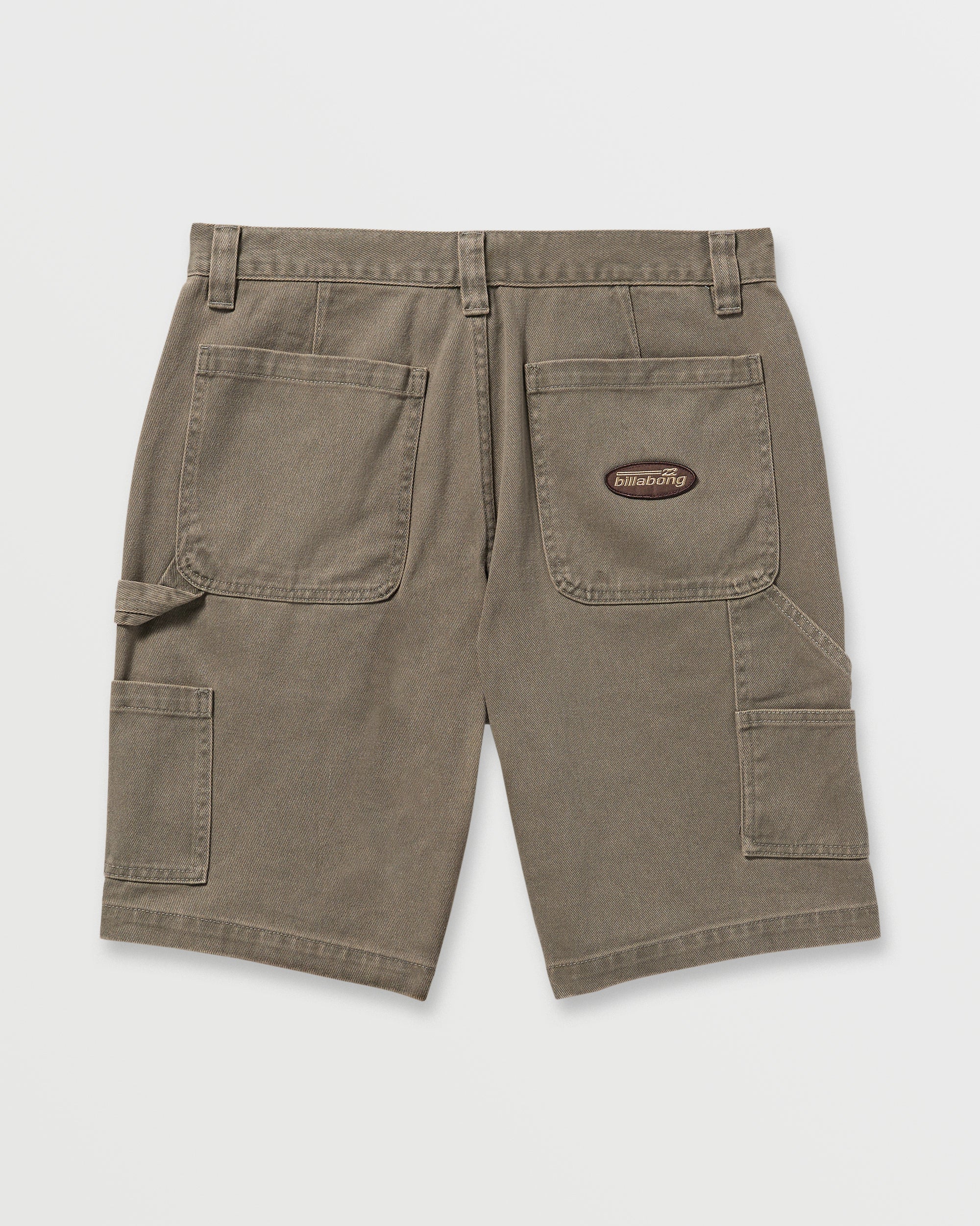 Bad Dog 21" Workwear Shorts - Brown - Image 4