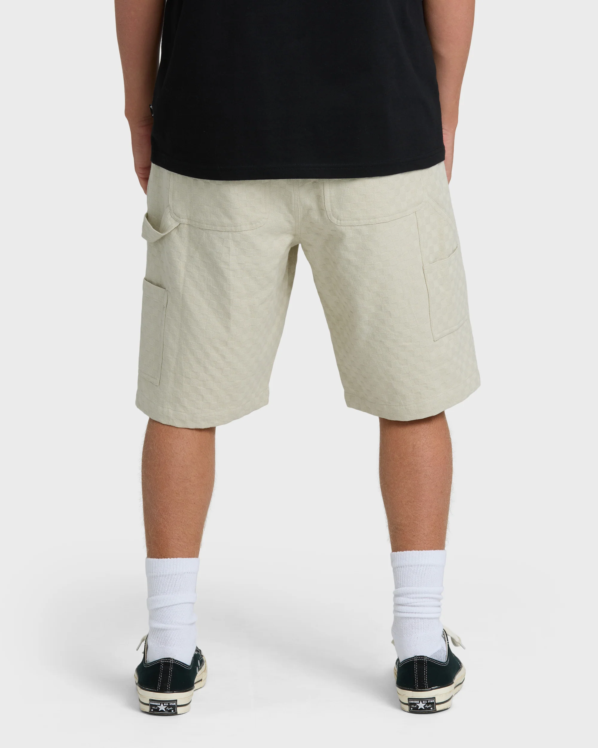 Bad Dog 21" Workwear Shorts - Khaki - Image 2