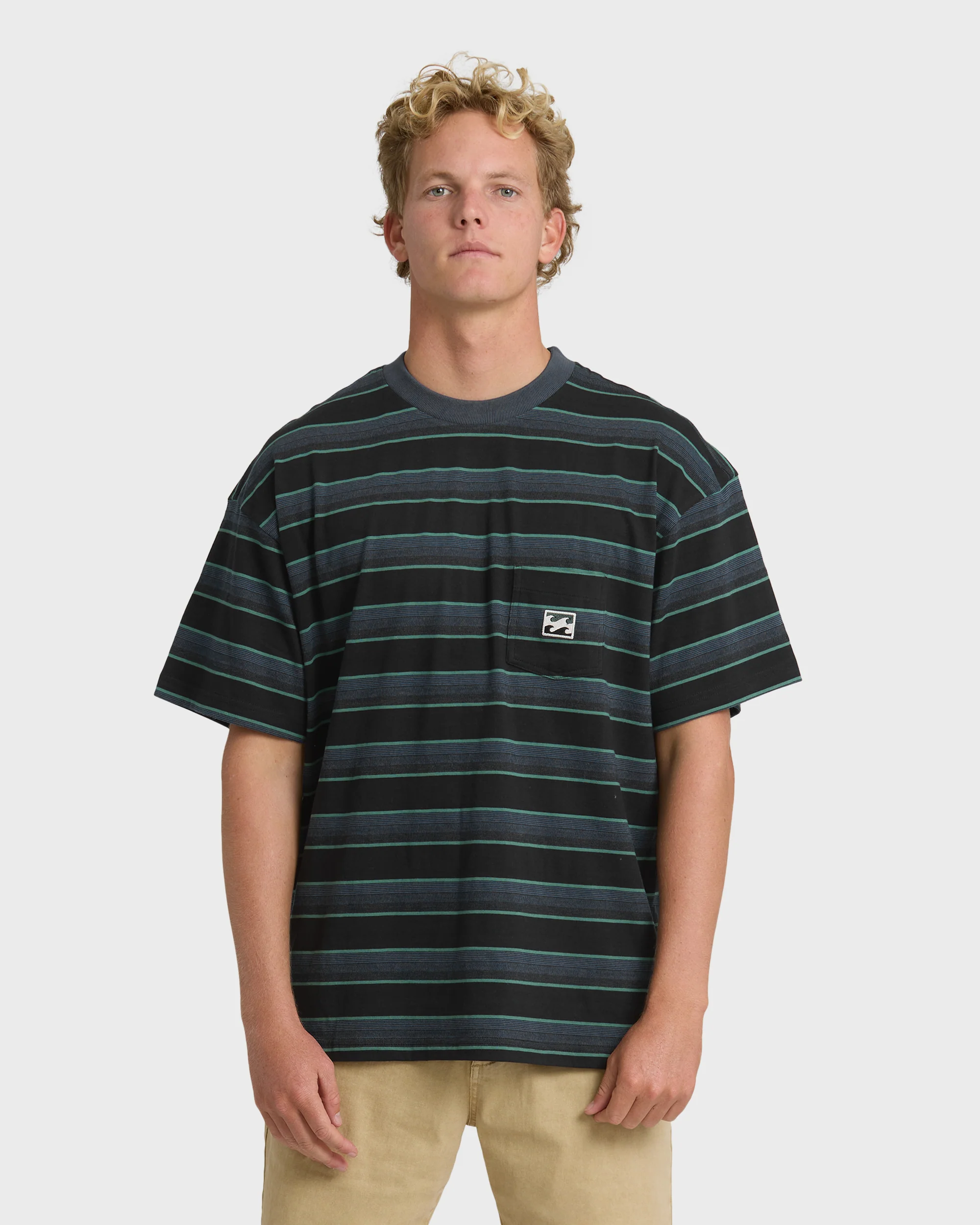 Baxter Crew Short Sleeve T-Shirt - Black - Image 2