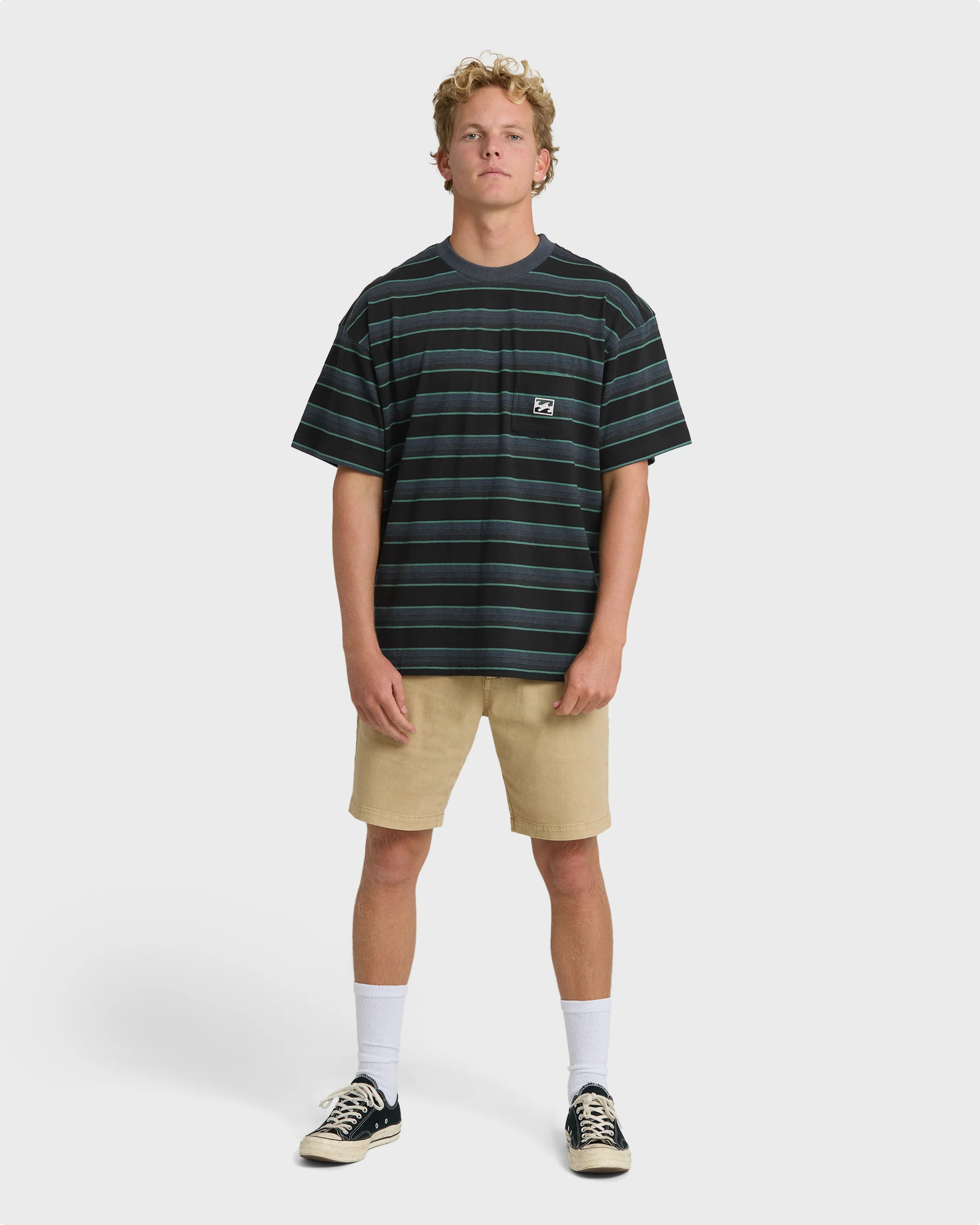 Baxter Crew Short Sleeve T-Shirt - Black - Image 5