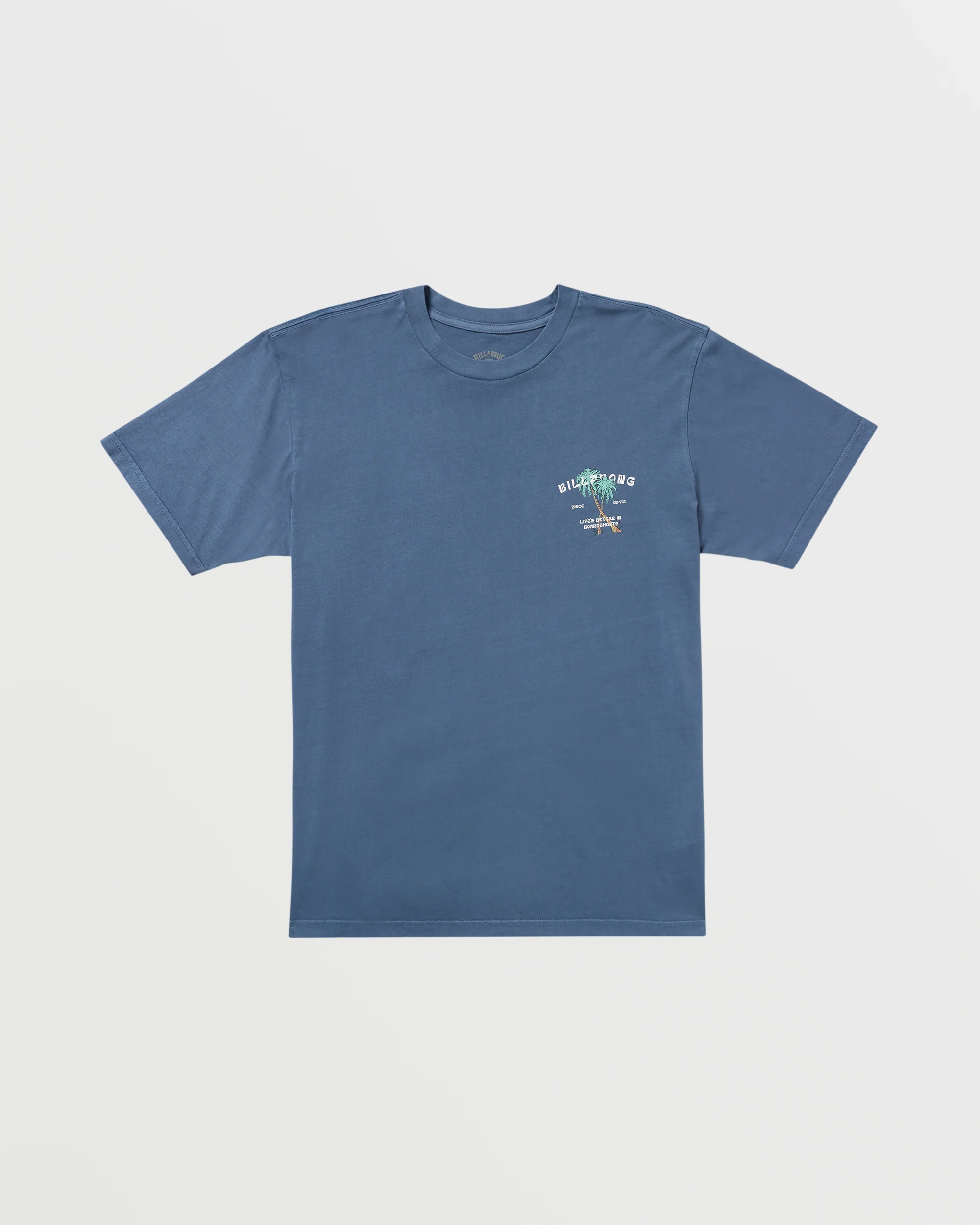 Better Premium Wave Wash Short Sleeve T-Shirt - Deep Blue - Image 6