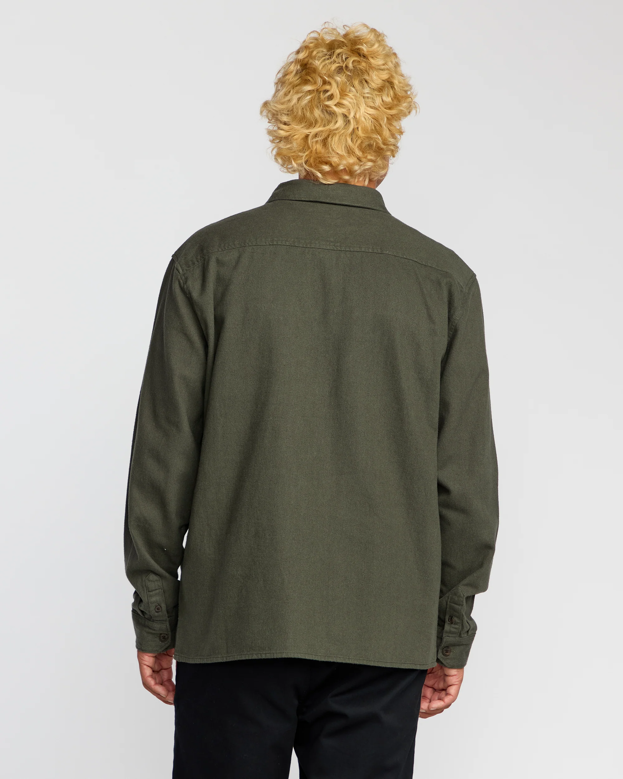 Bong Days Long Sleeve Shirt - Dark Military - Image 5