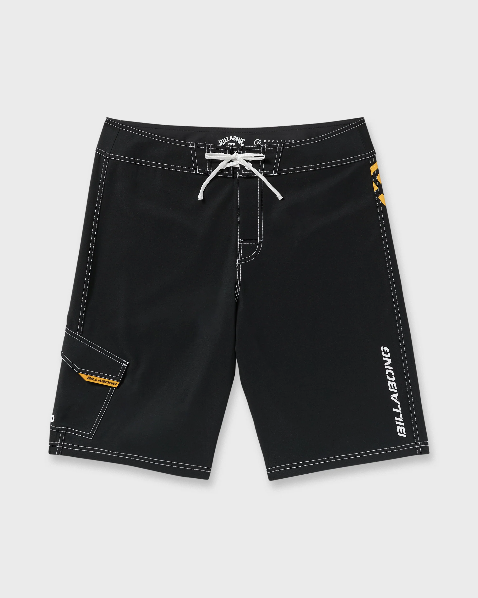 Bracket Pro 21" Boardshorts - Black - Image 8