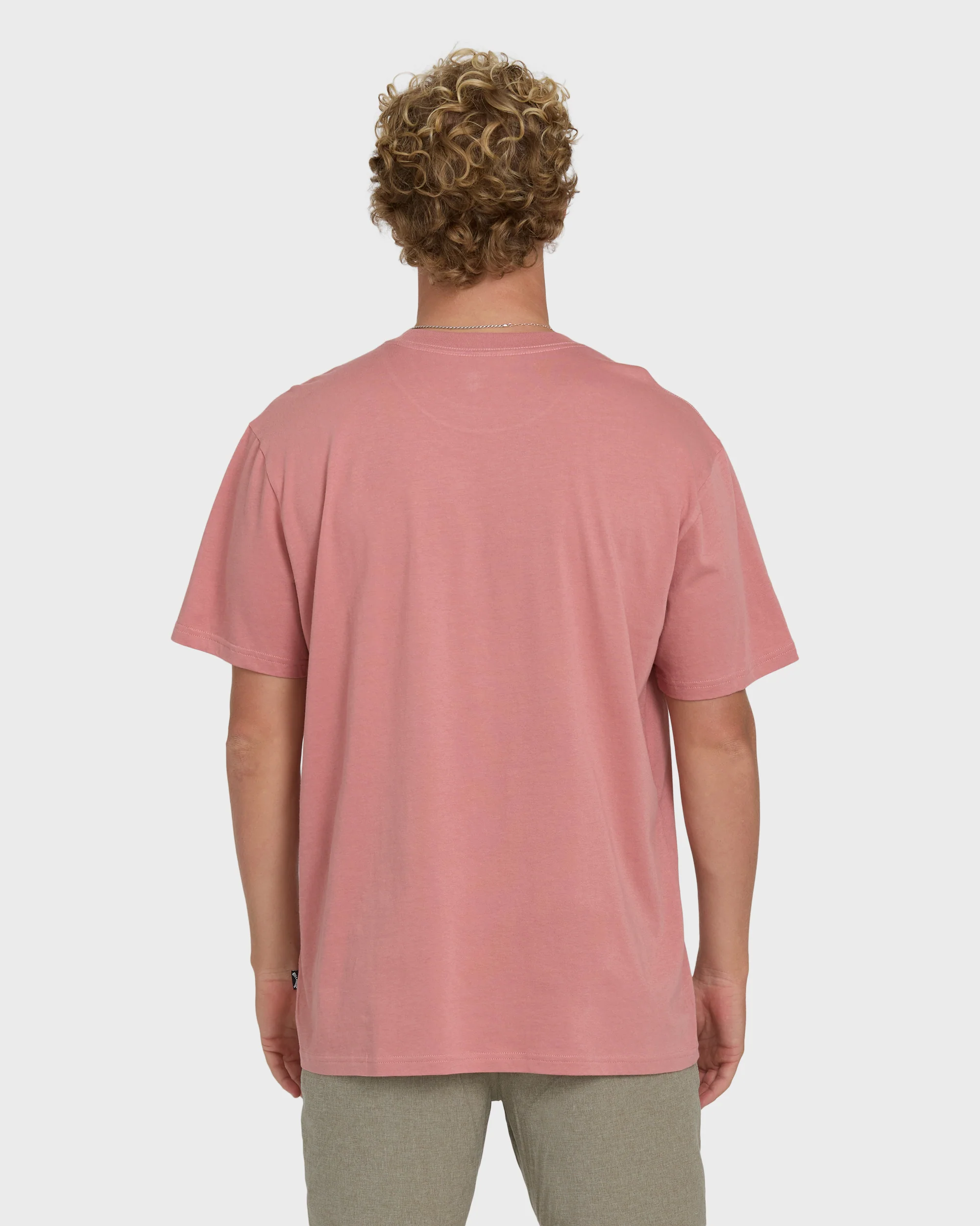Check Out Premium Short Sleeve Knit T-Shirt - Ash Rose - Image 2
