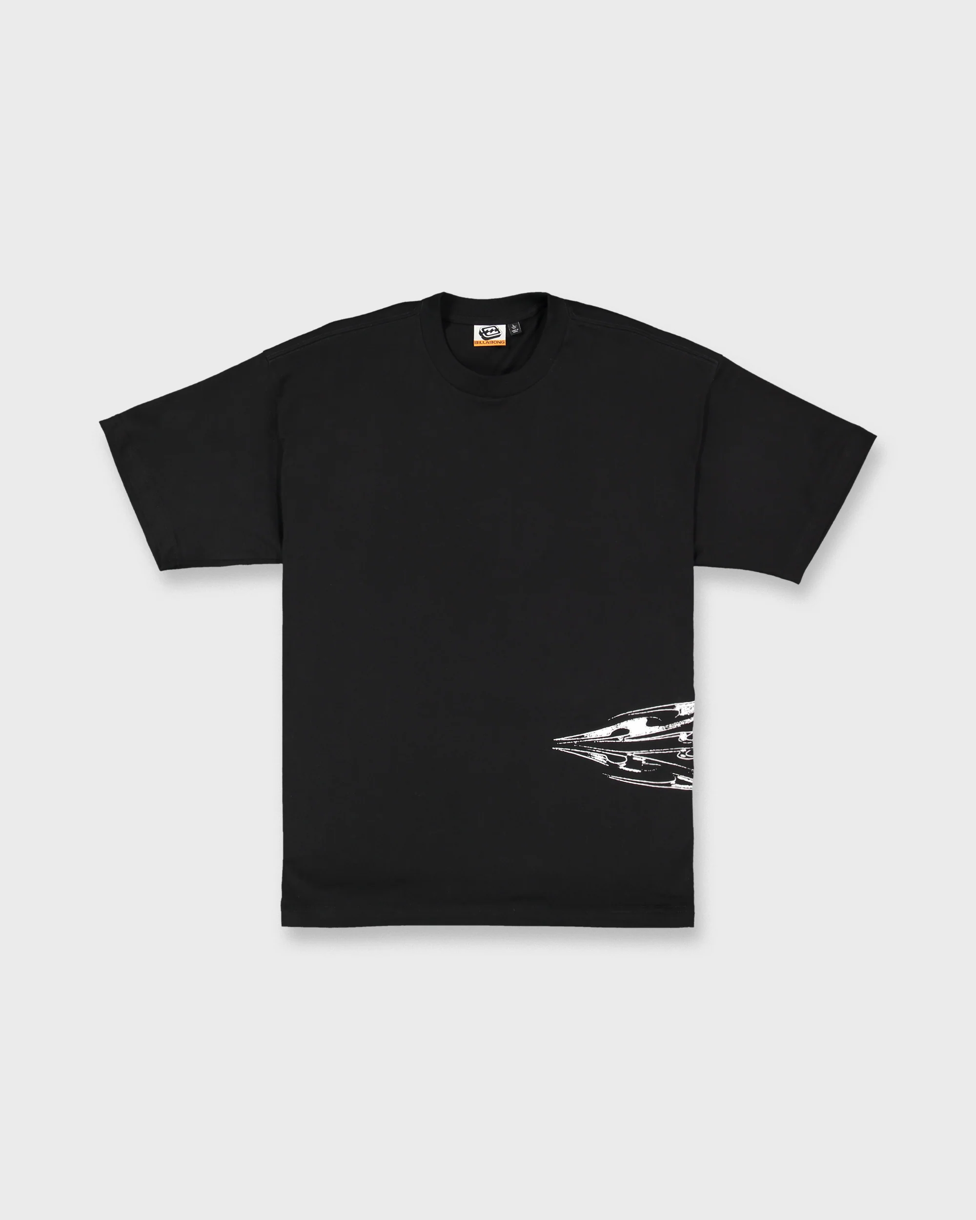 Chrome Diamond Short Sleeve Knit T-Shirt - Black - Image 8