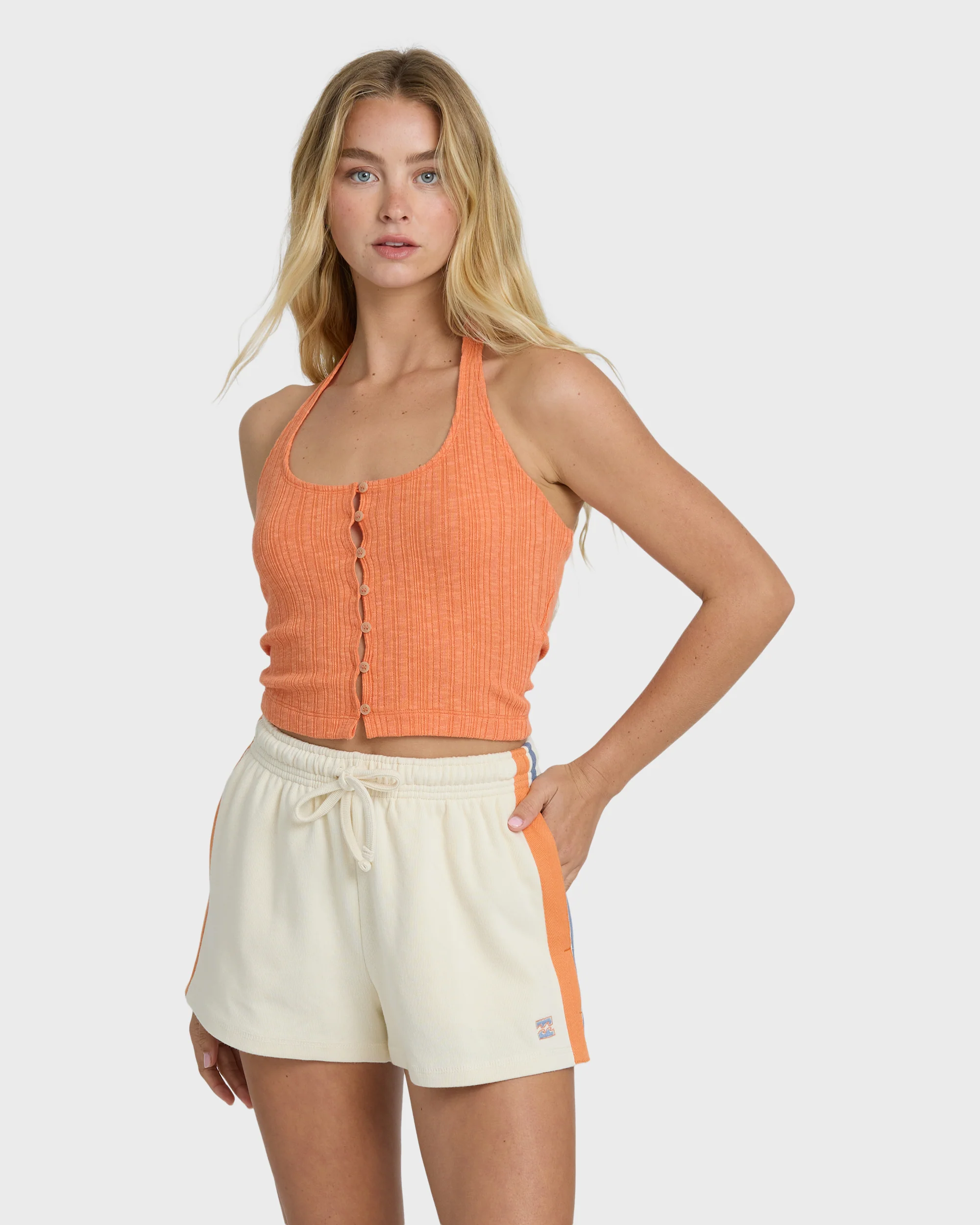 Classic Feels Sweatshorts - White Cap - Image 3