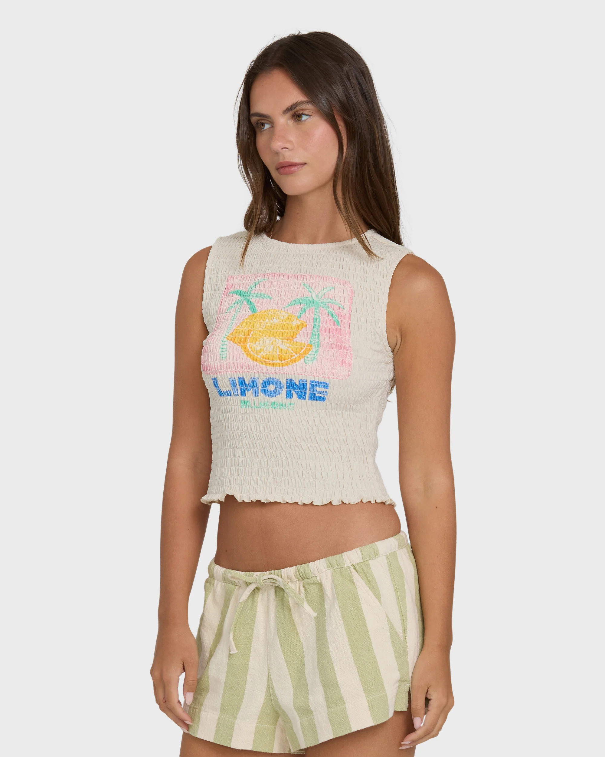 Club Beach Tank Top - White Cap - Image 3