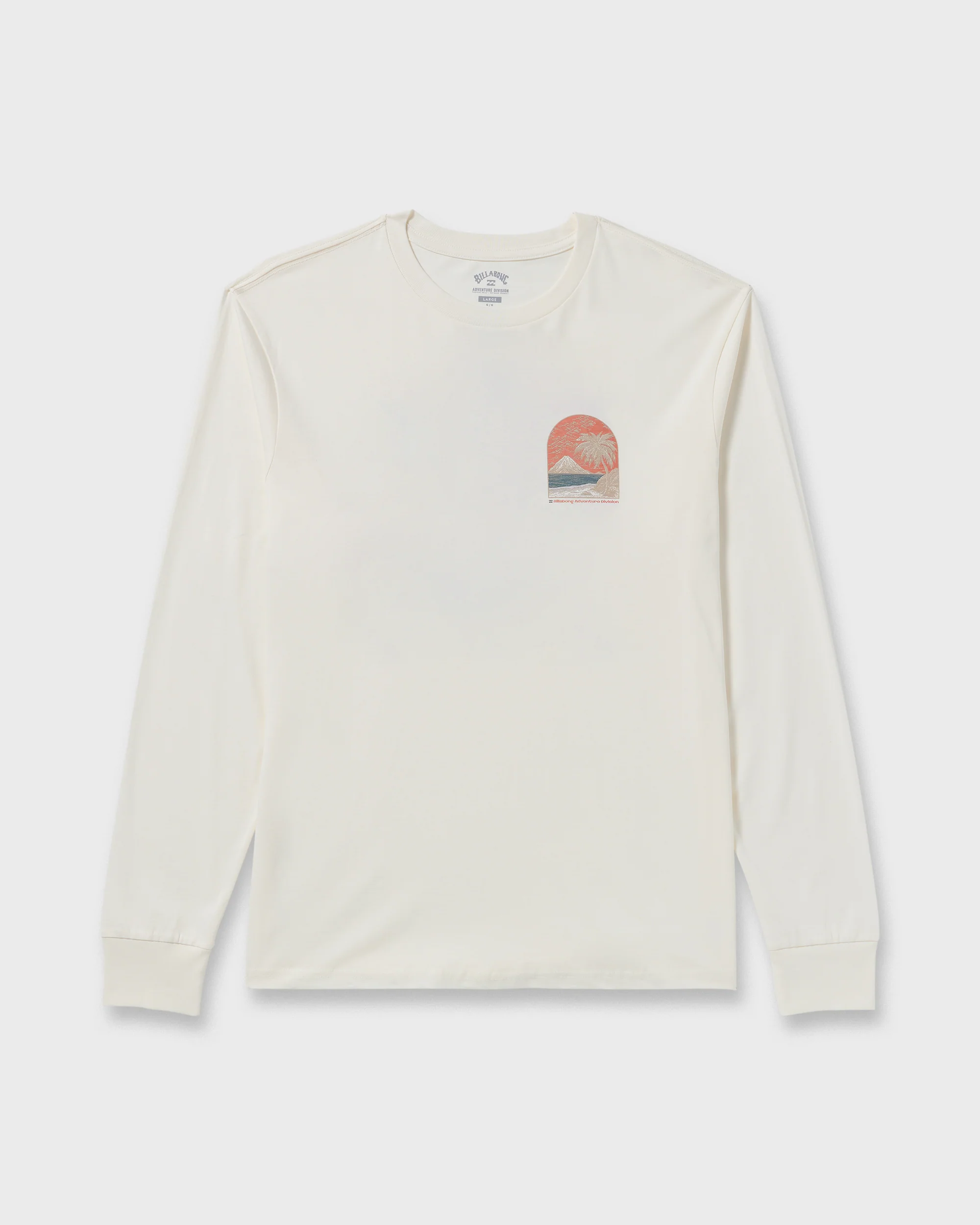 Coastal Range A/Div Long Sleeve T-Shirt - Off White - Image 5