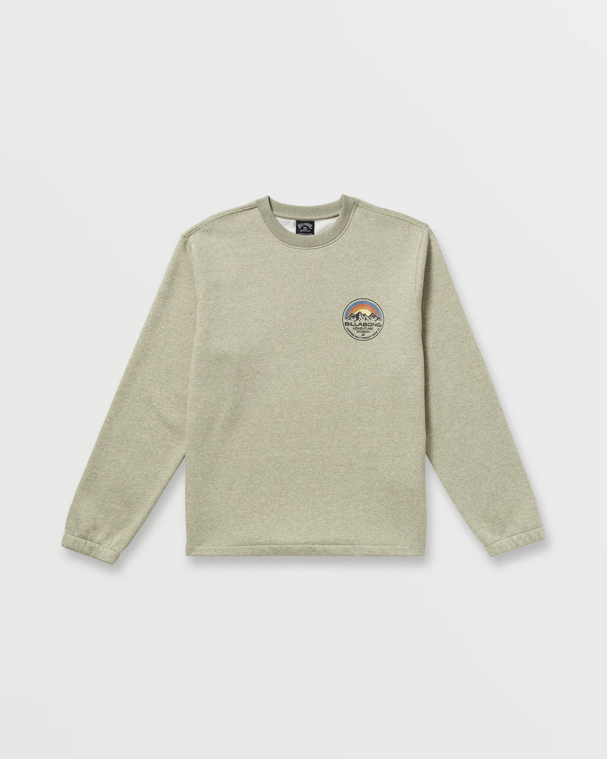 Compass Crew Sweatshirt - Sage Heather - Image 6