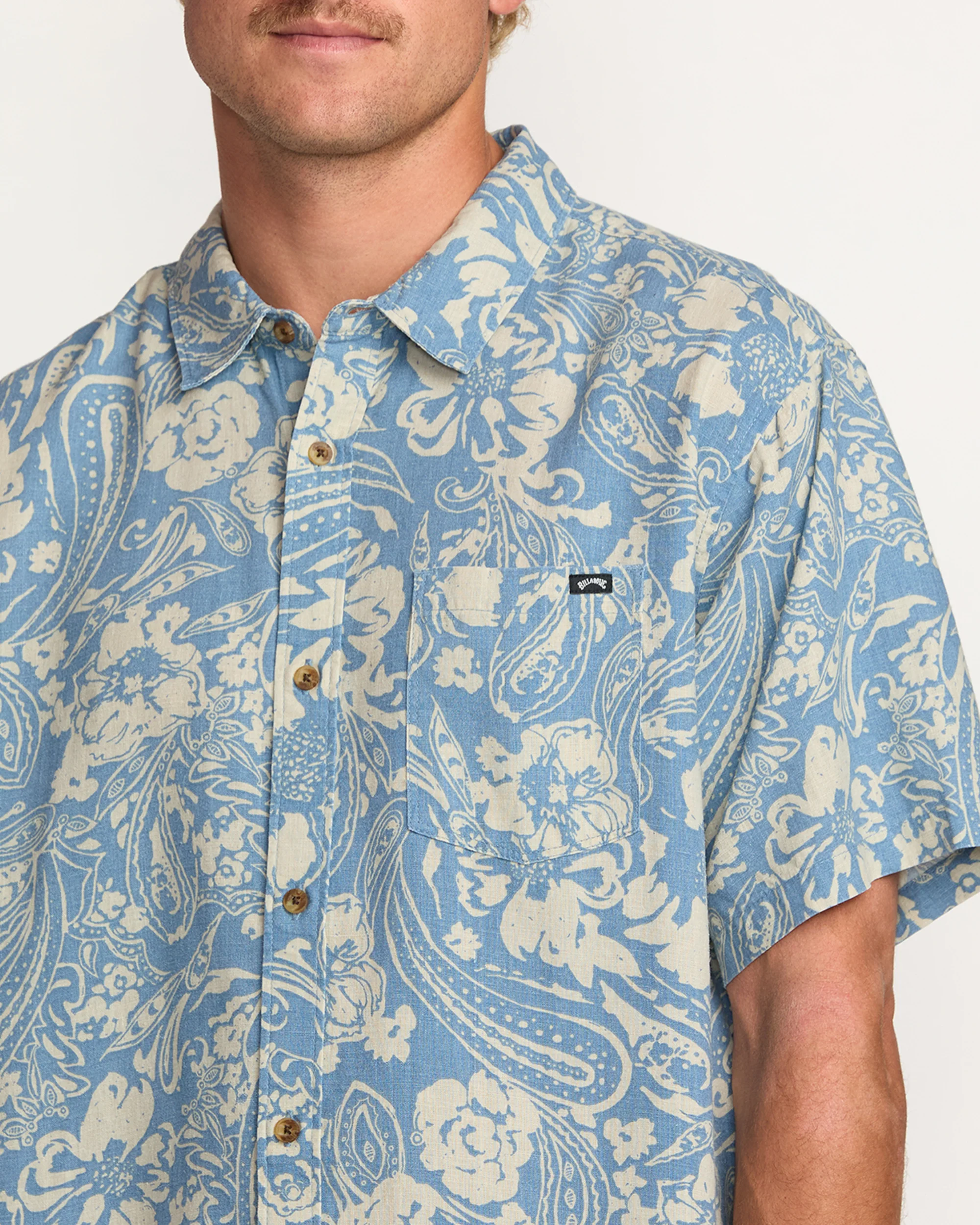 Cordoba Short Sleeve Shirt - Carolina Blue - Image 2