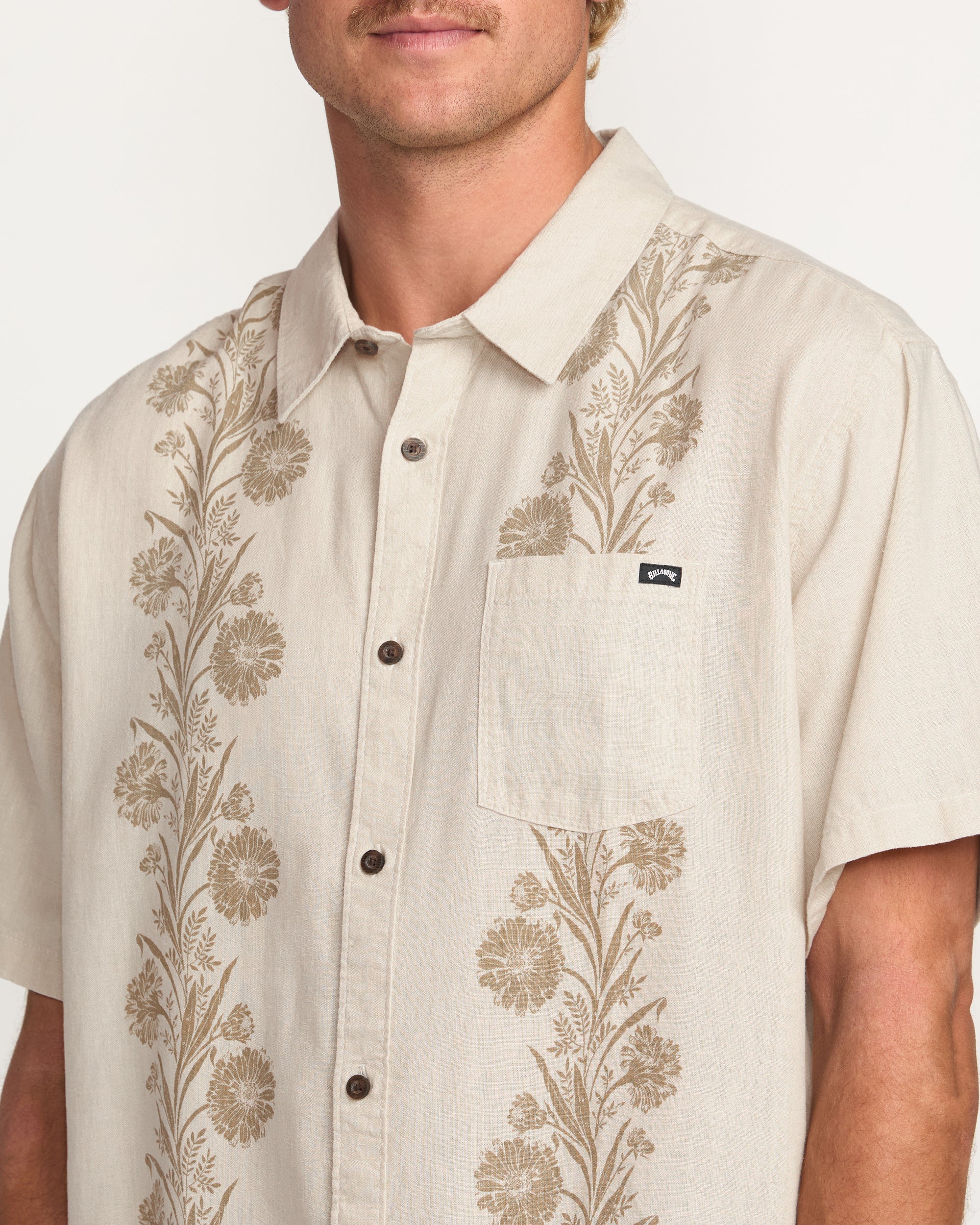 Cordoba Short Sleeve Shirt - Stone - Image 2