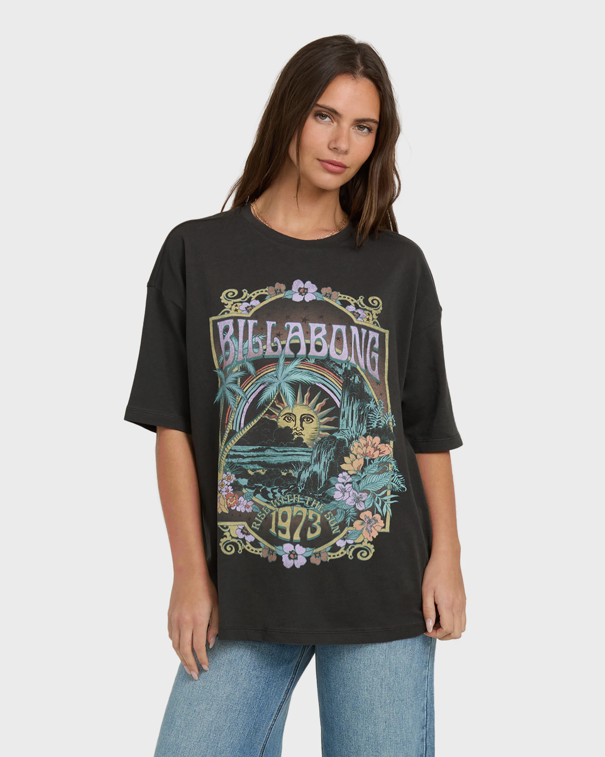 Counting Stars Short Sleeve T-Shirt - Off Black - Image 3