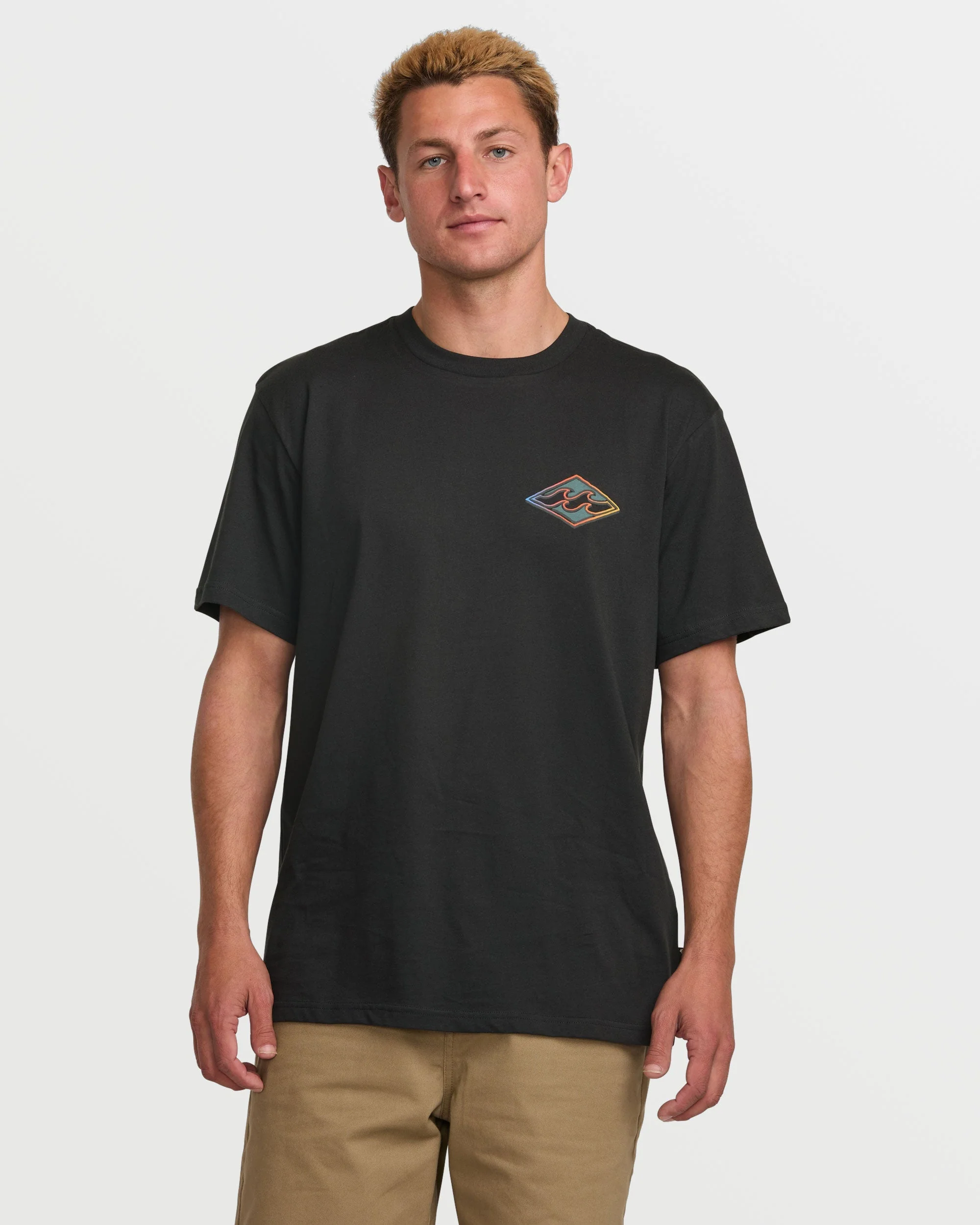 Crayon Wave Premium Tee - Dark Navy - Image 2