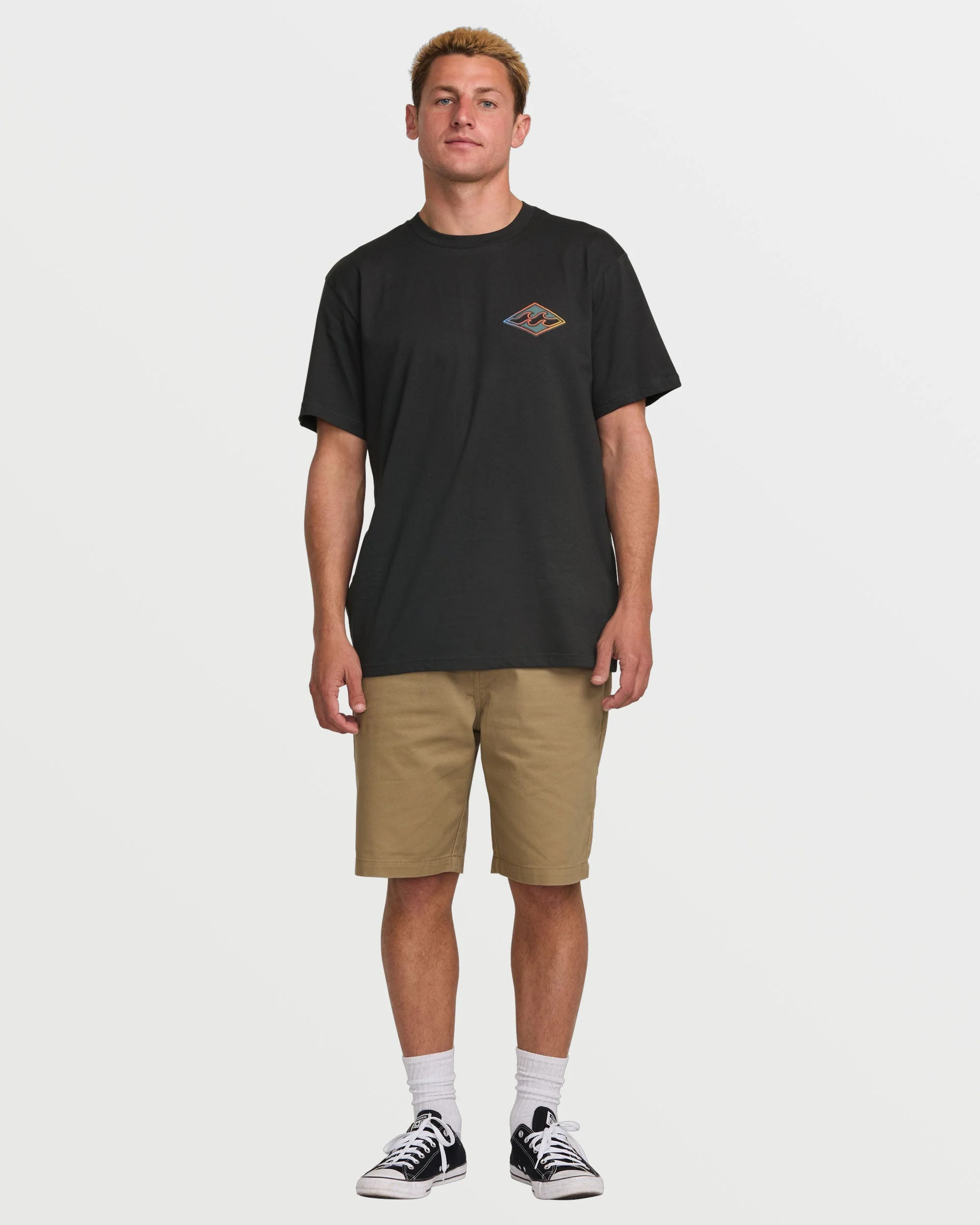 Crayon Wave Premium Tee - Dark Navy - Image 5
