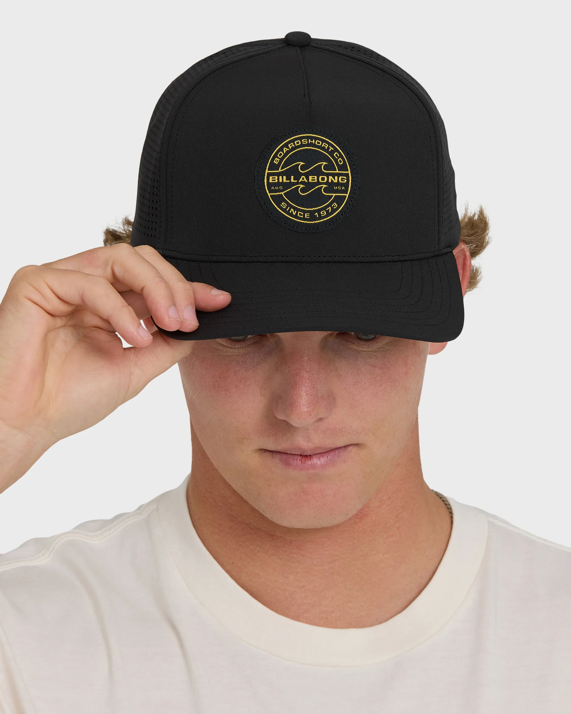Crossfire Snapback Hat - Black - Image 2