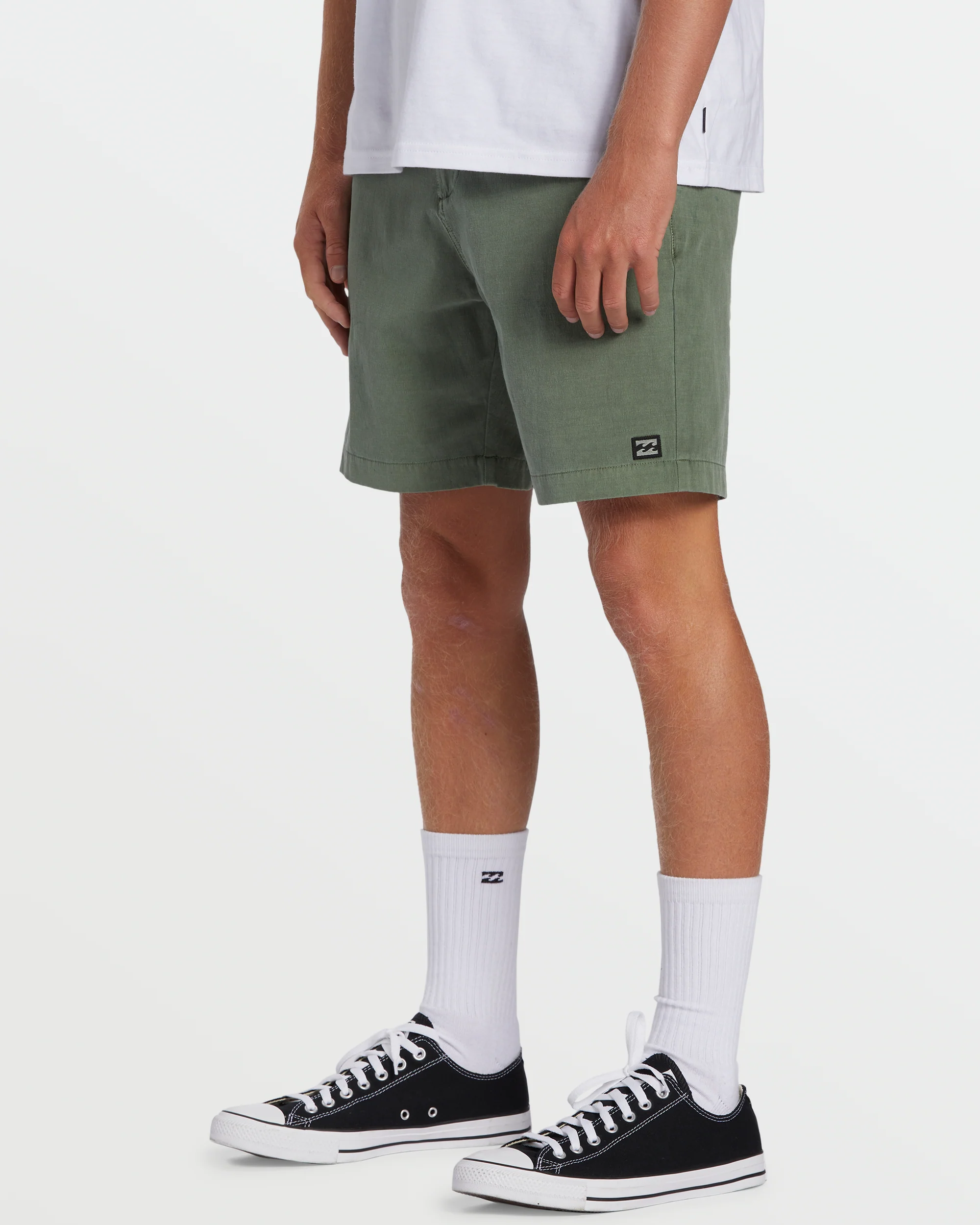 Crossfire Wave Wash Submersible 18" Hybrid Shorts - Sage - Image 4