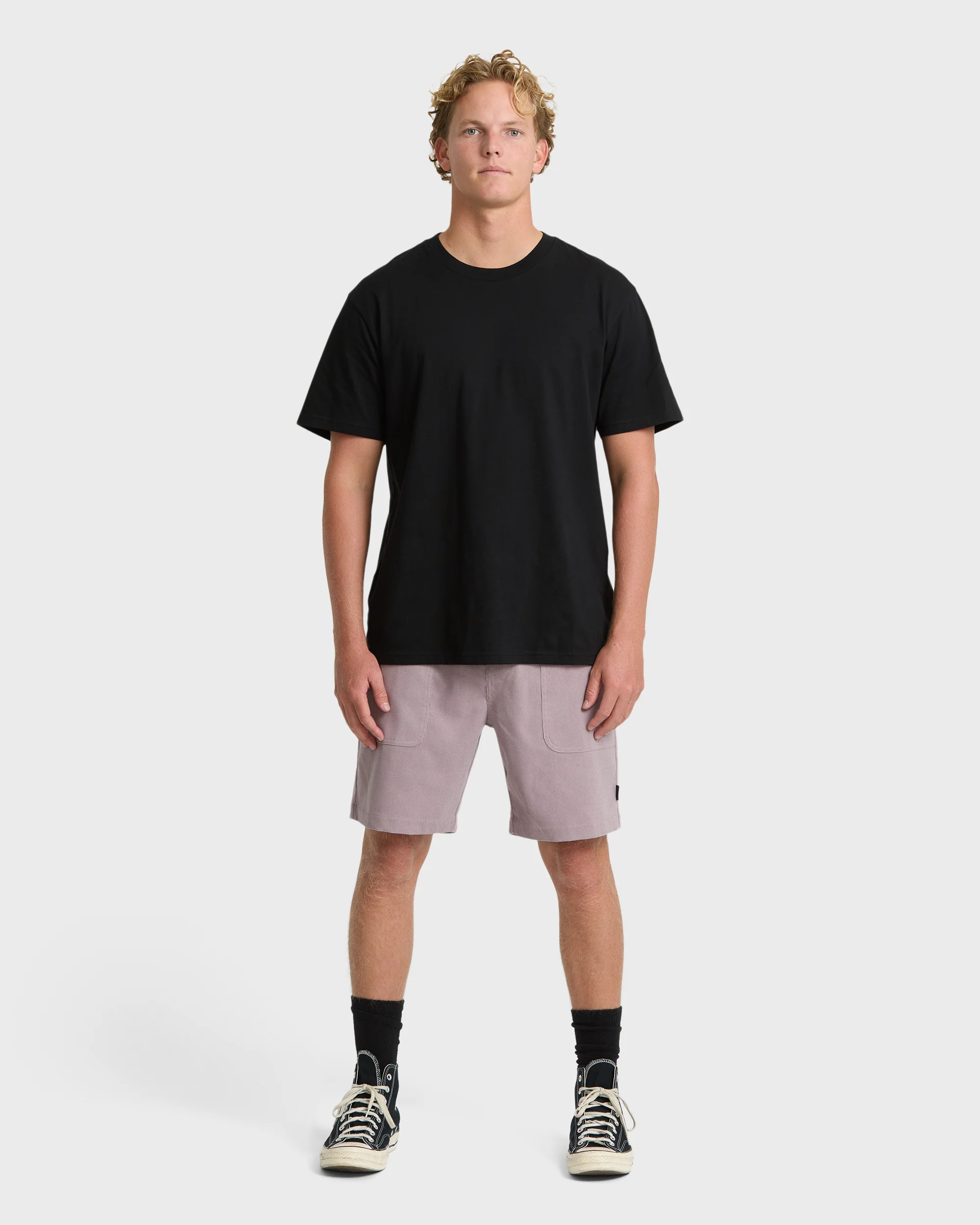 De La Cruz Cord 18" Hybrid Shorts - Quail - Image 4