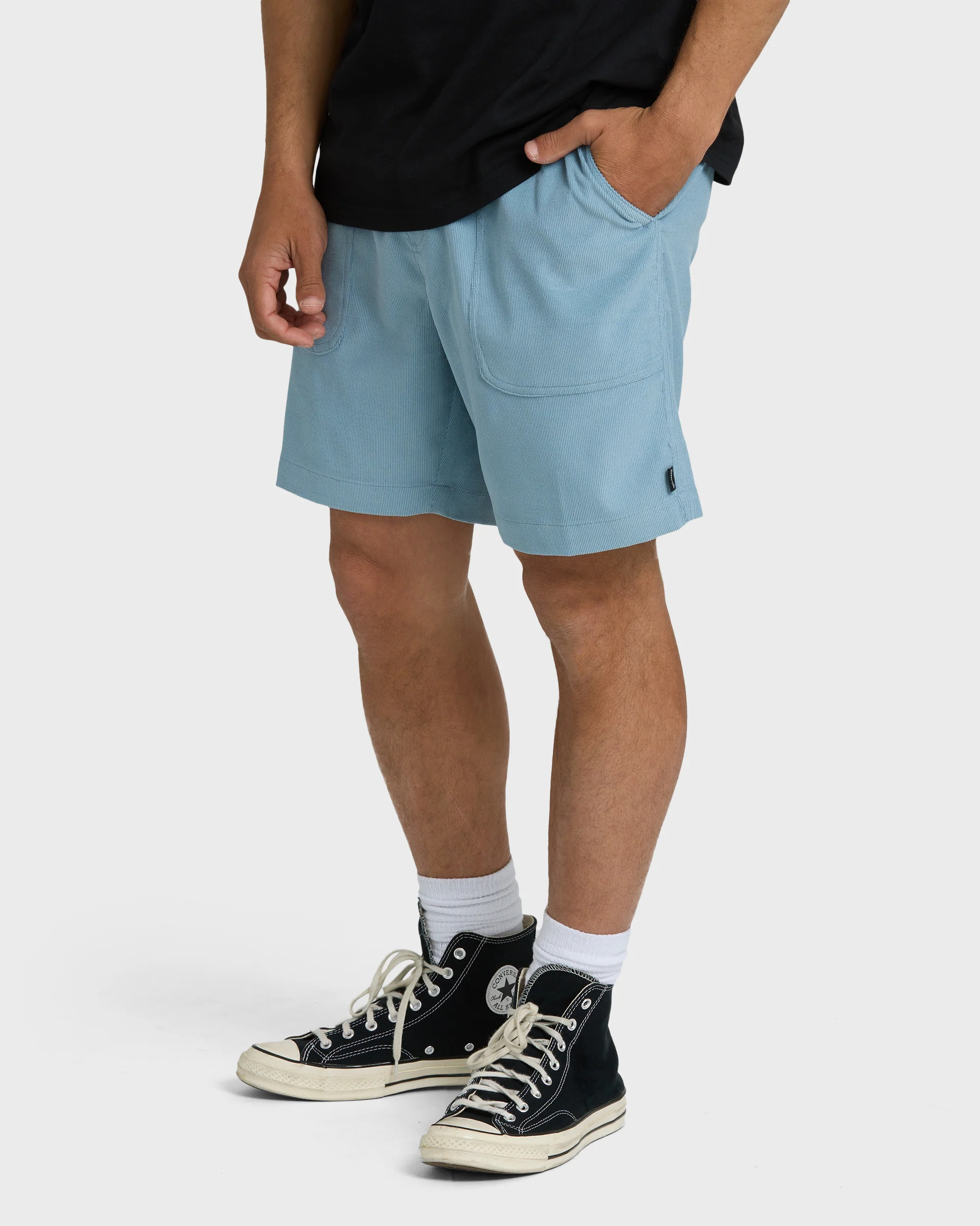 De La Cruz Submersible Hybrid Shorts - Blue Fog - Image 5