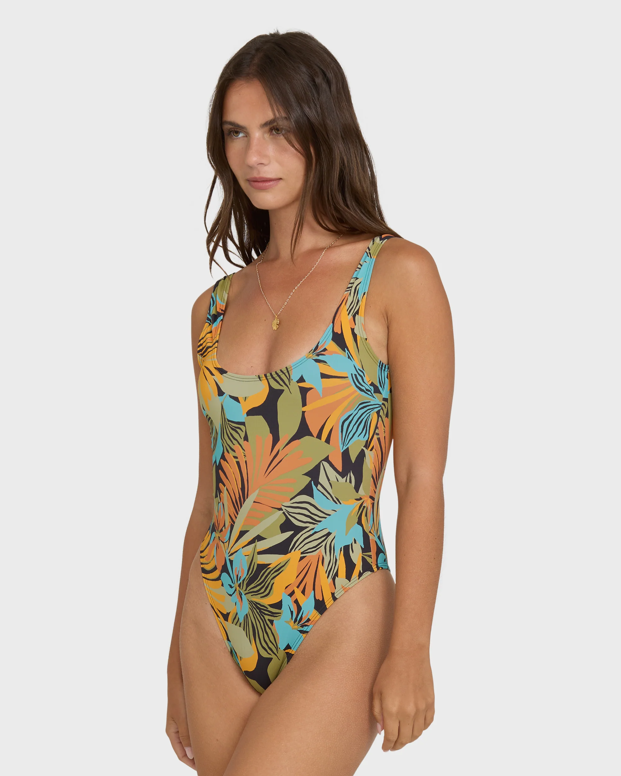 Des Tropiques One-piece Swimsuit - Black Multi - Image 3