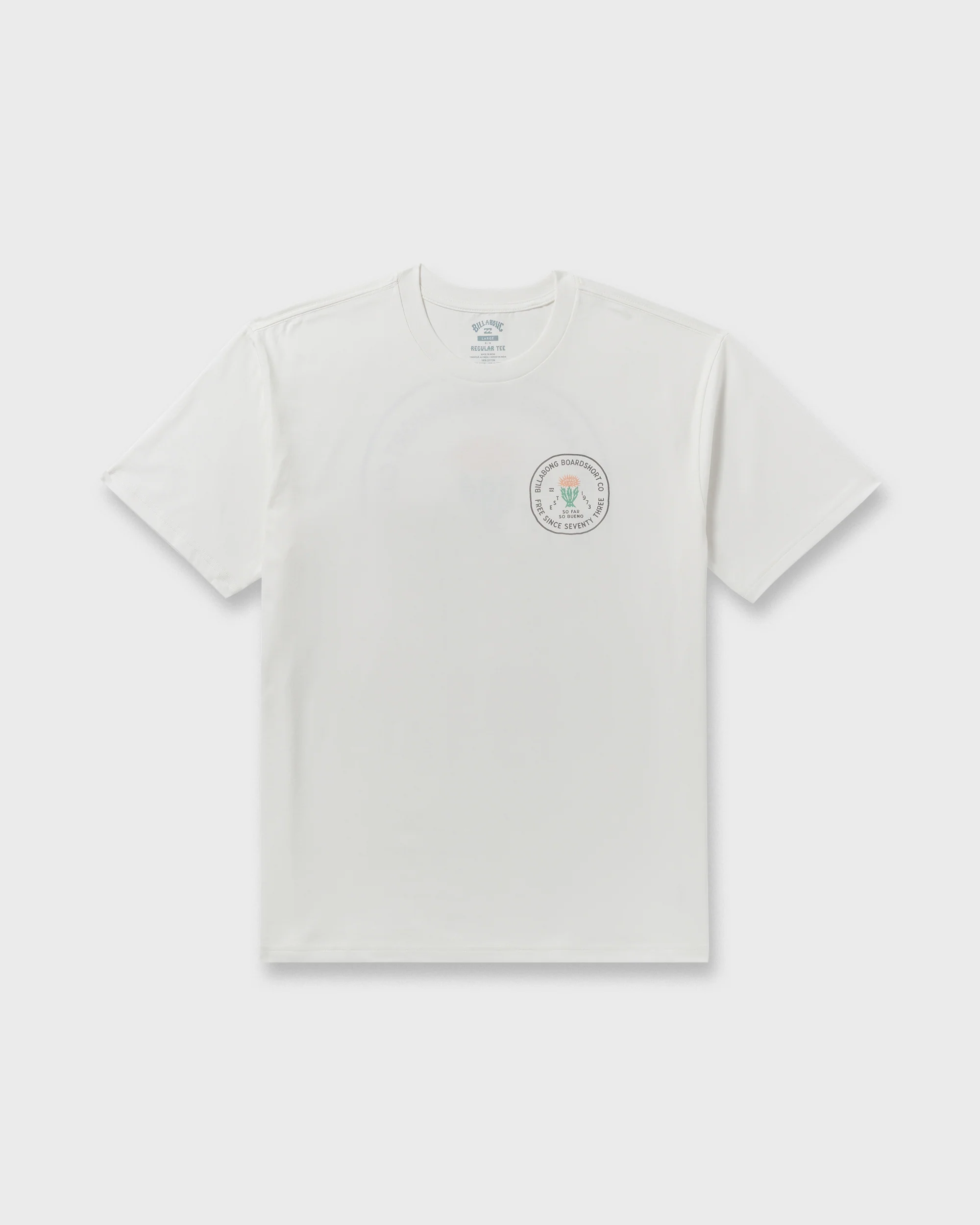 Desert Flower Regular Short Sleeve T-Shirt - Off White - Image 6