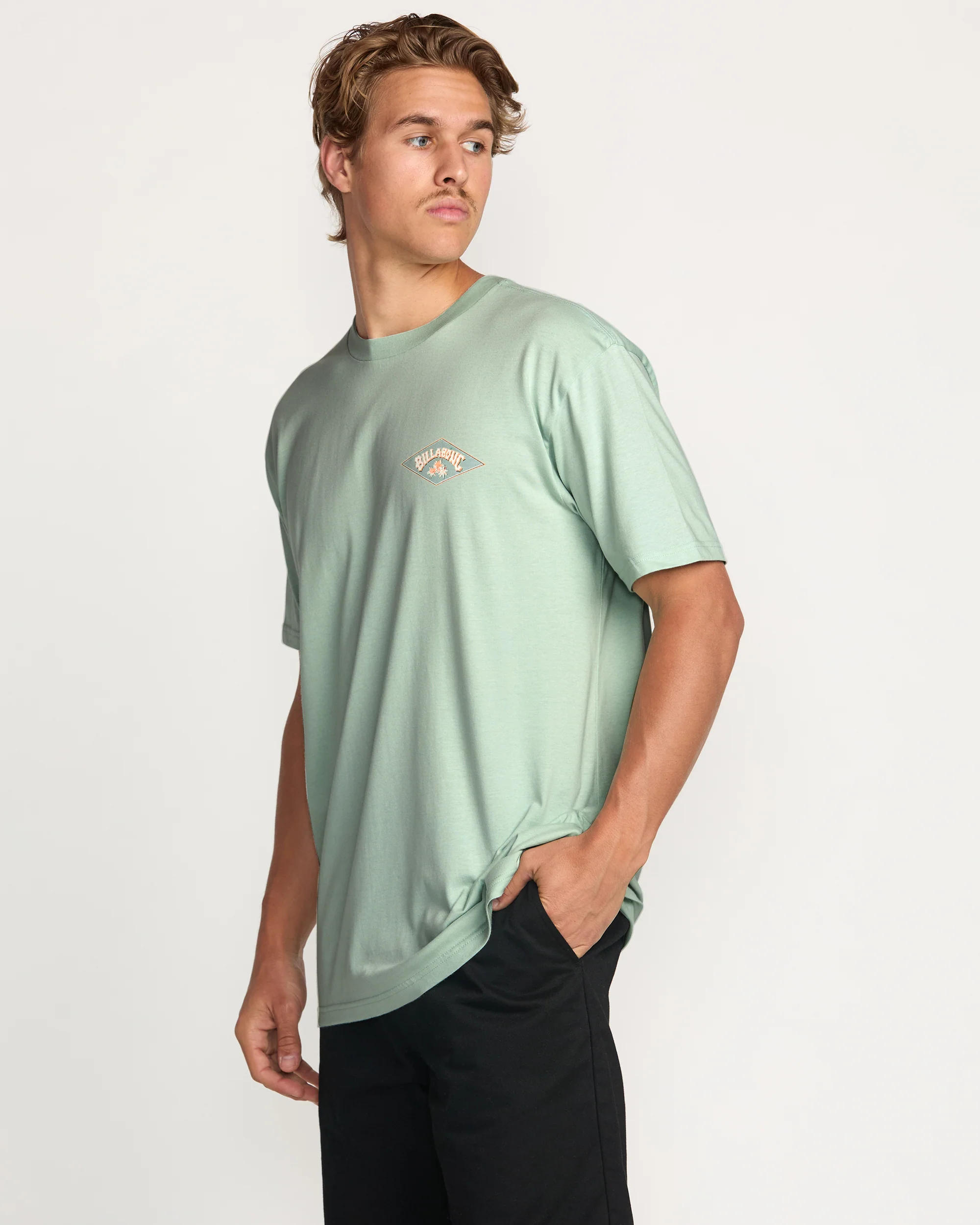 Diamond Arch Premium Tee - Seafoam - Image 6