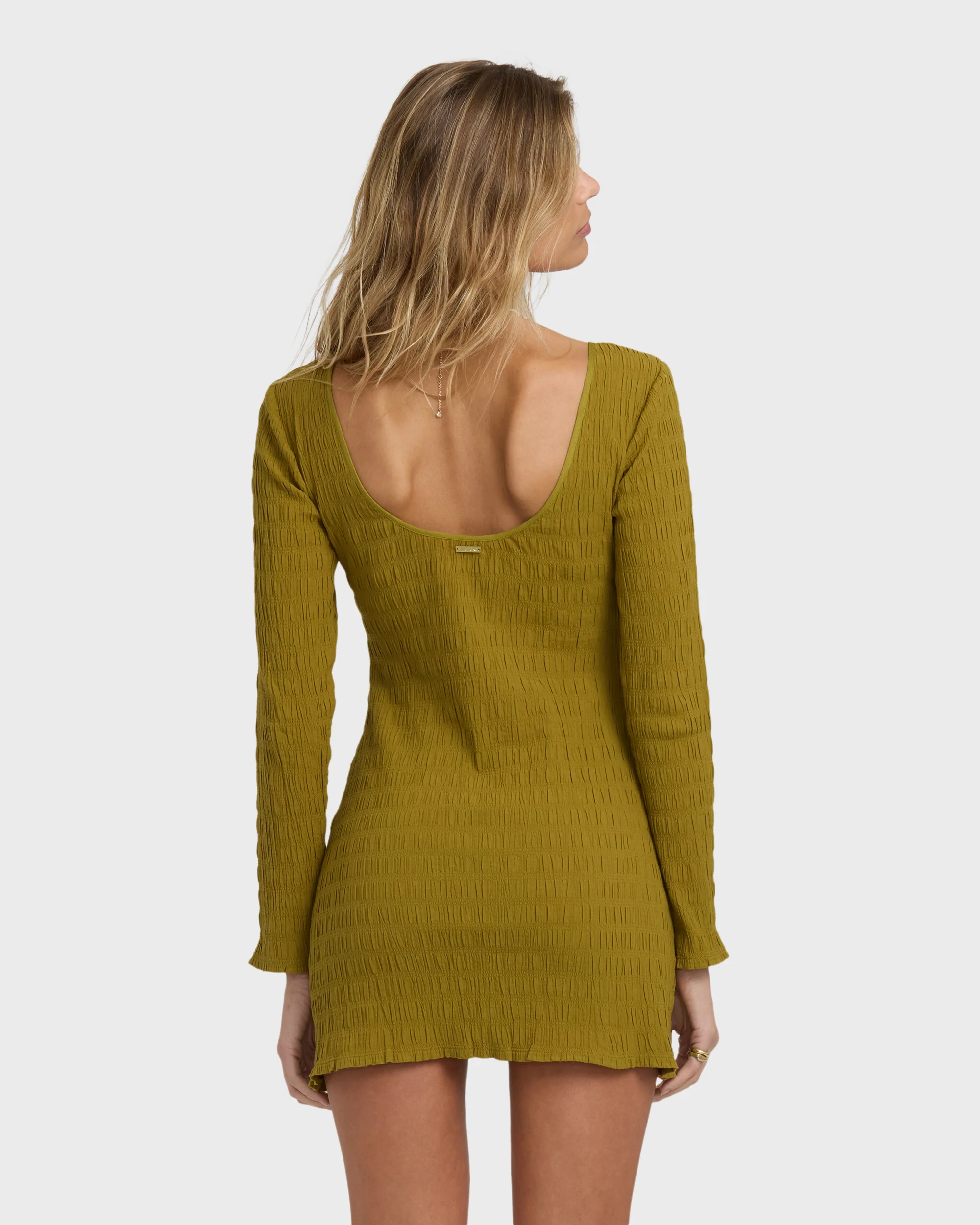 Dream Life Mini Dress - Moss - Image 5