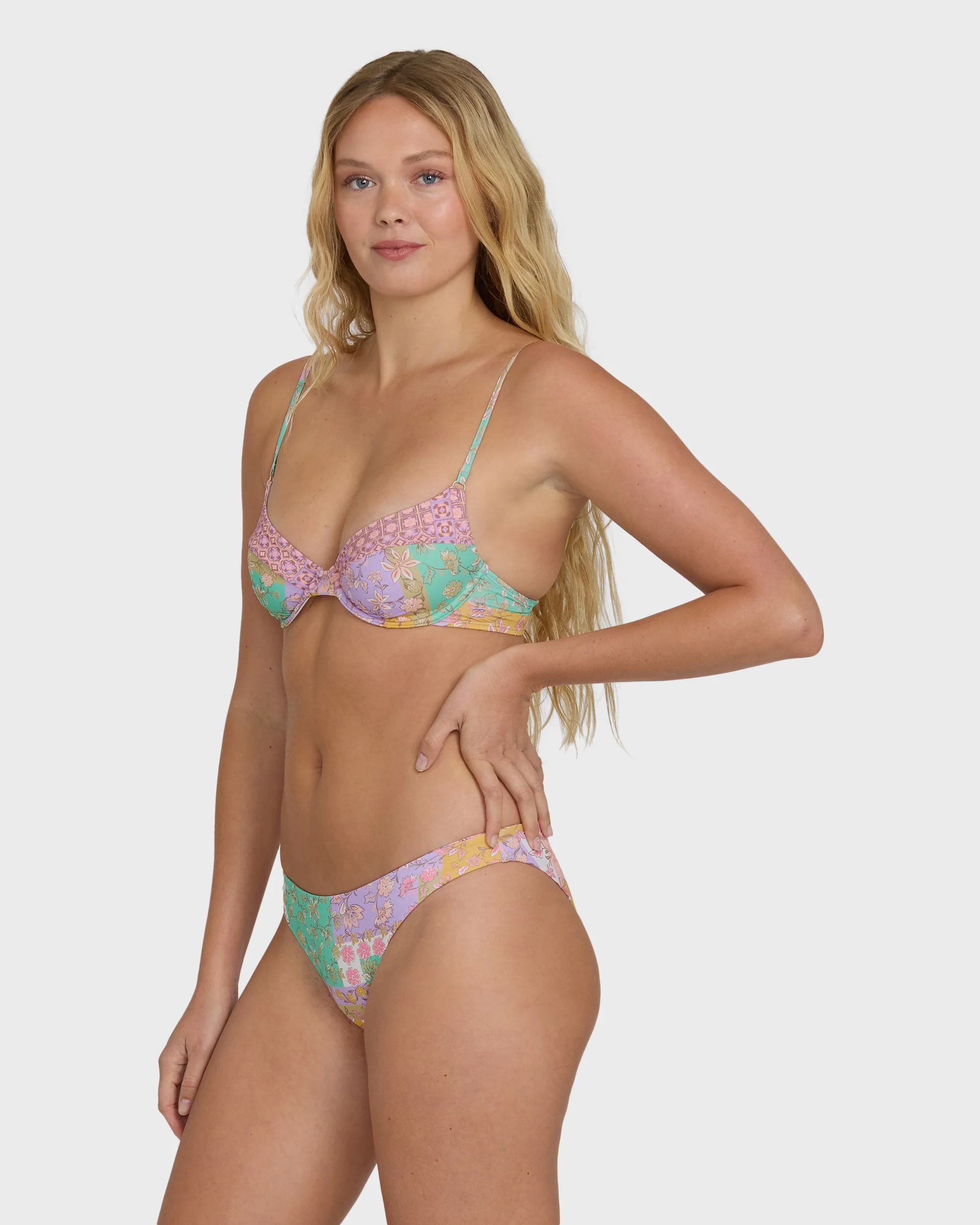 Dreamy Daze Morgan Underwire Bikini Top - Sweet Lilac - Image 3