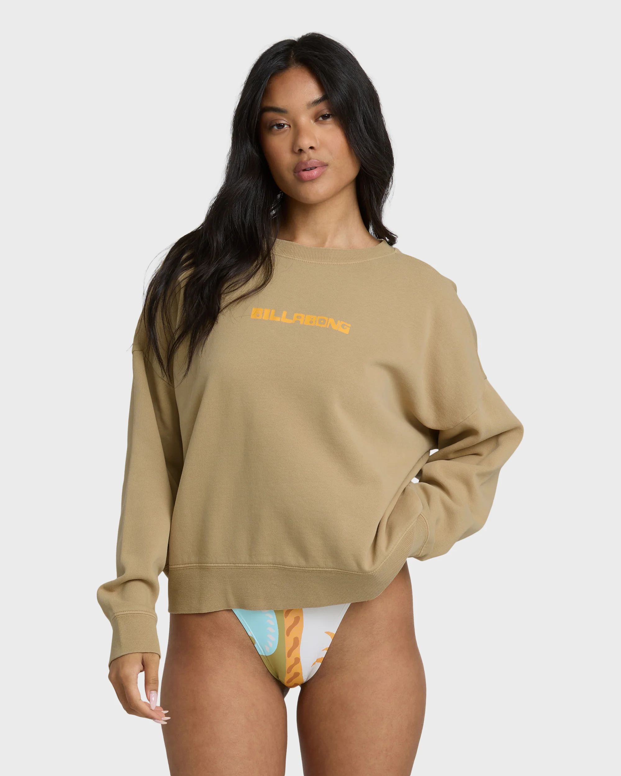 Echo Crewneck Sweatshirt - Stone - Image 3