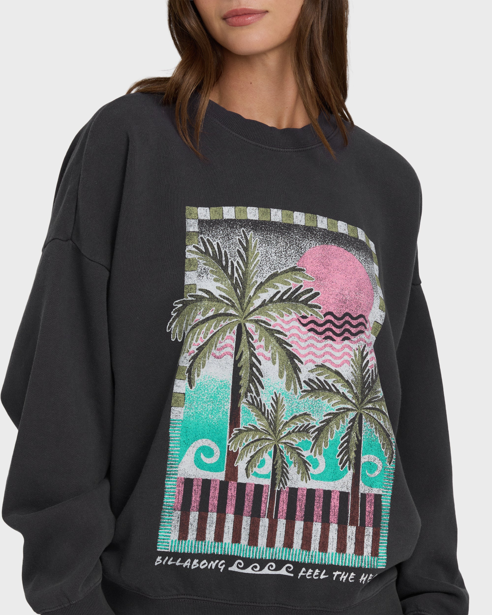 Echo Crewneck Sweatshirt - Black Sands - Image 5