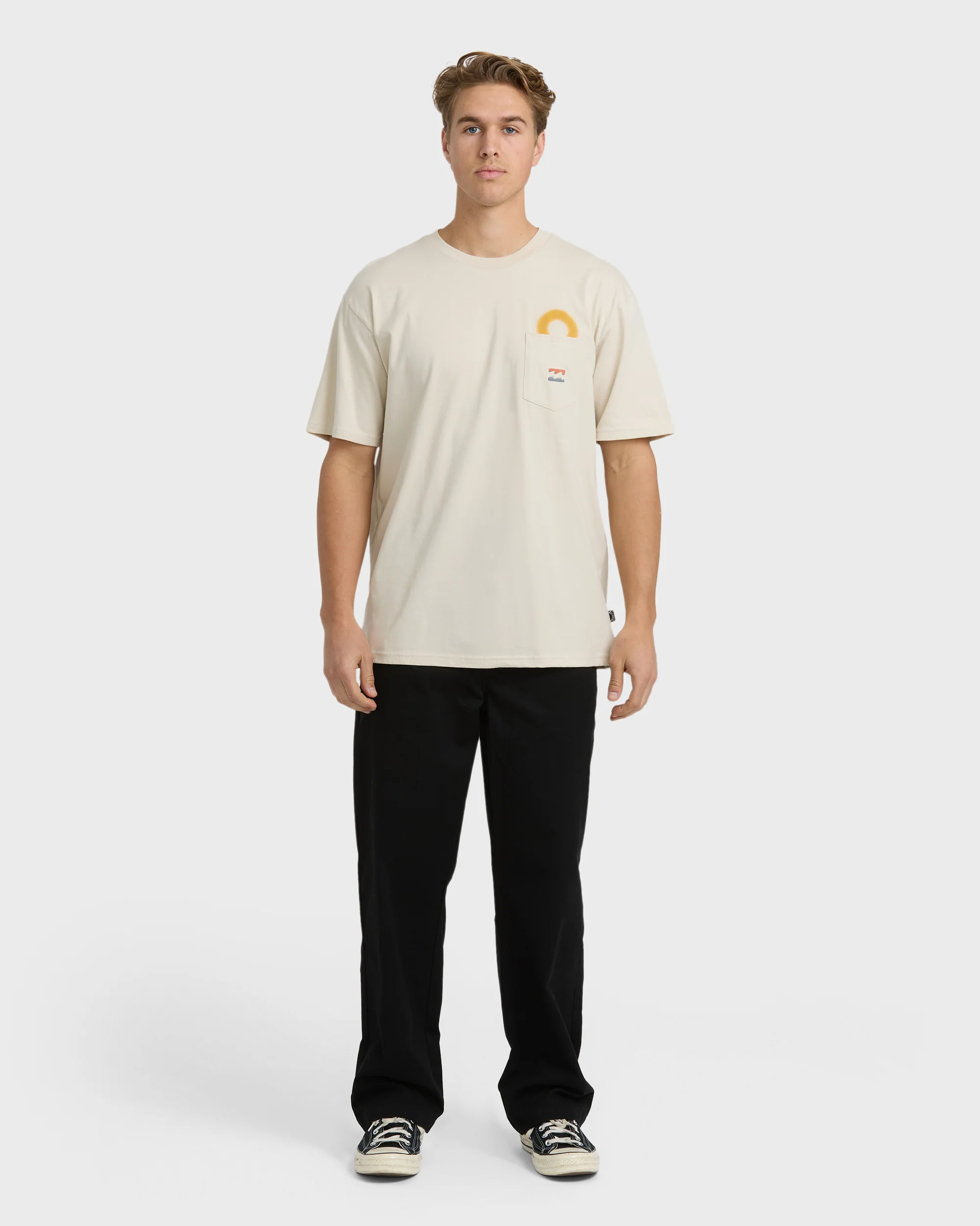 Eclipse Regular Short Sleeve T-Shirt - Chino - Image 3