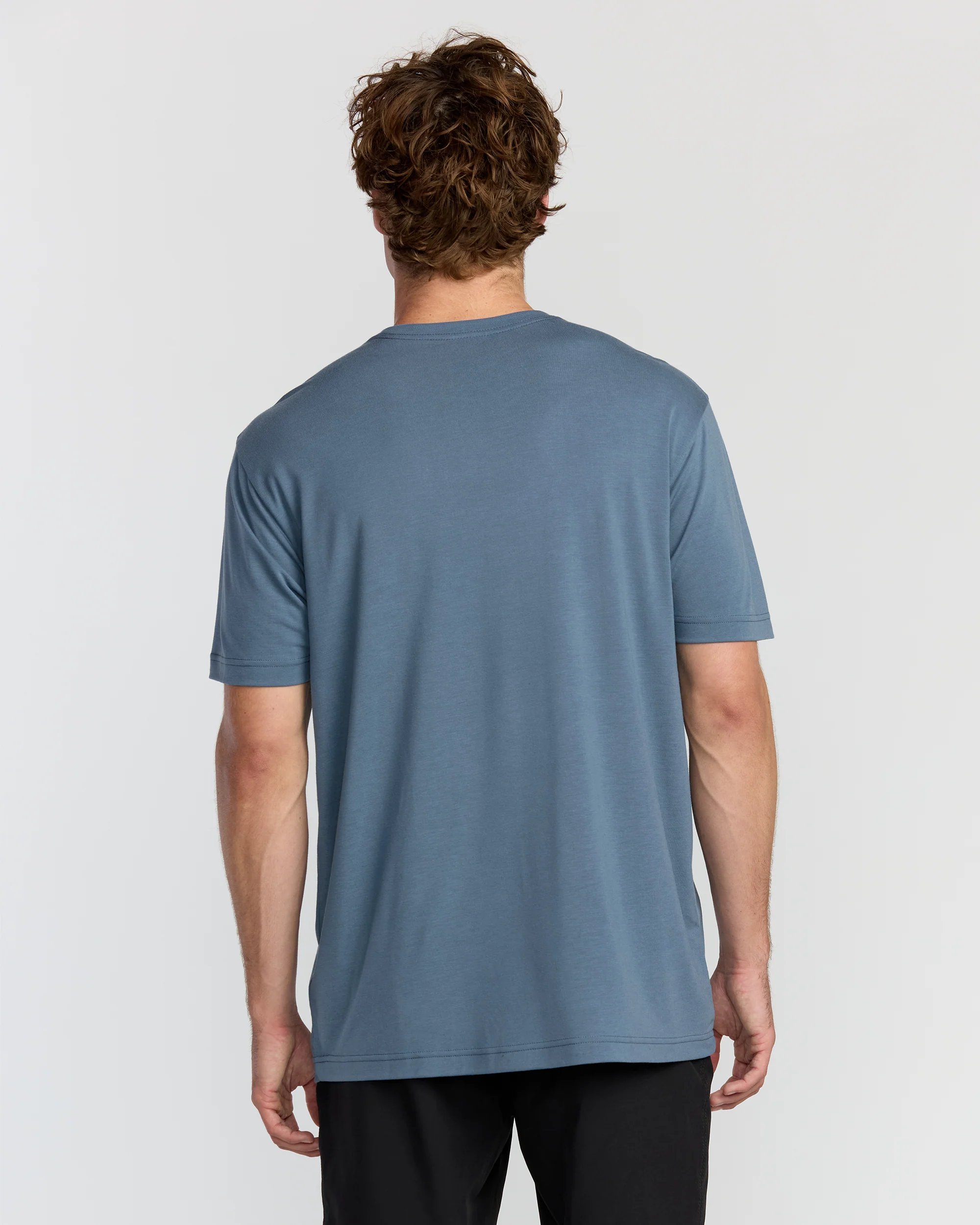 Eclipse Short Sleeve T-Shirt - Steel Blue - Image 2