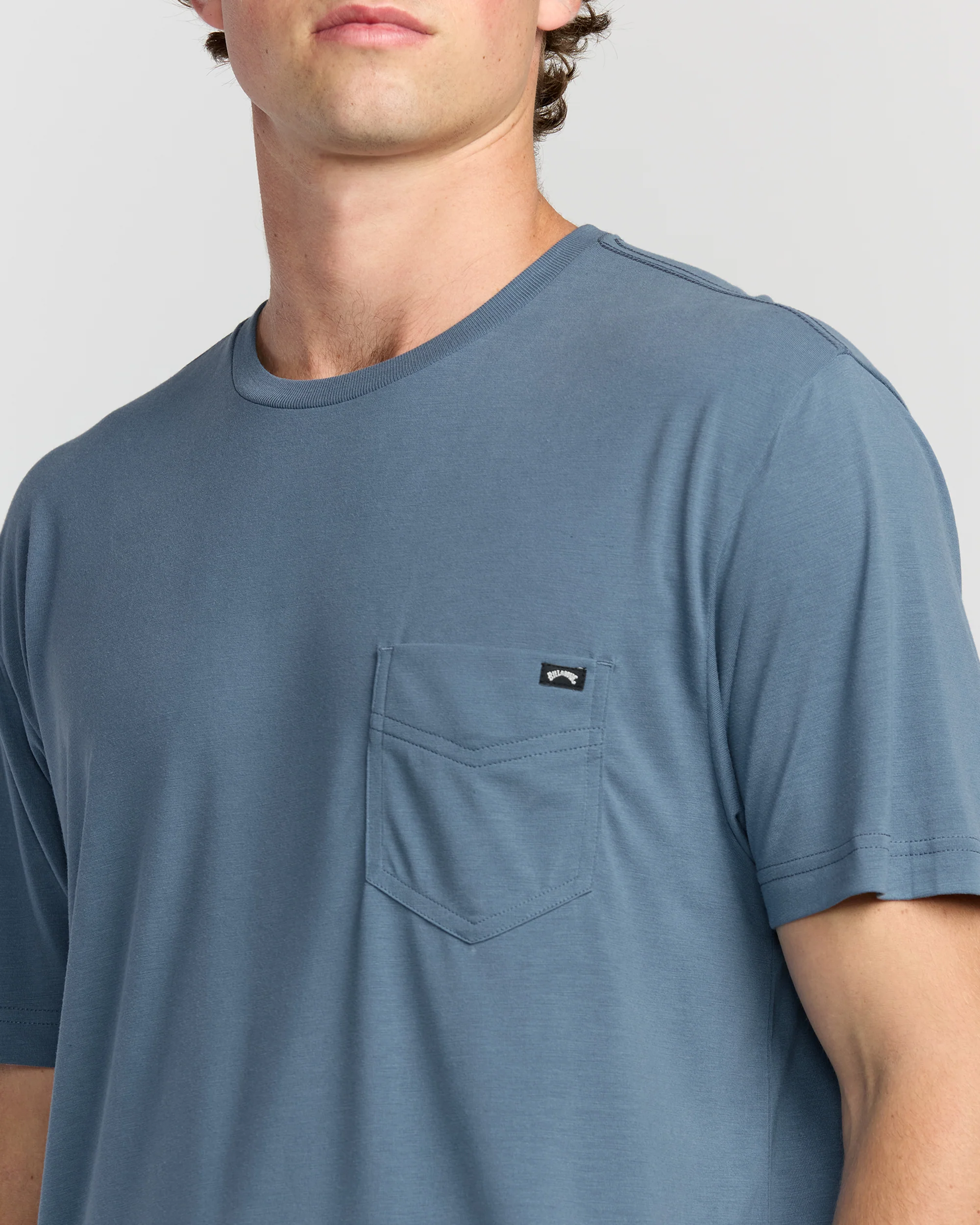 Eclipse Short Sleeve T-Shirt - Steel Blue - Image 5