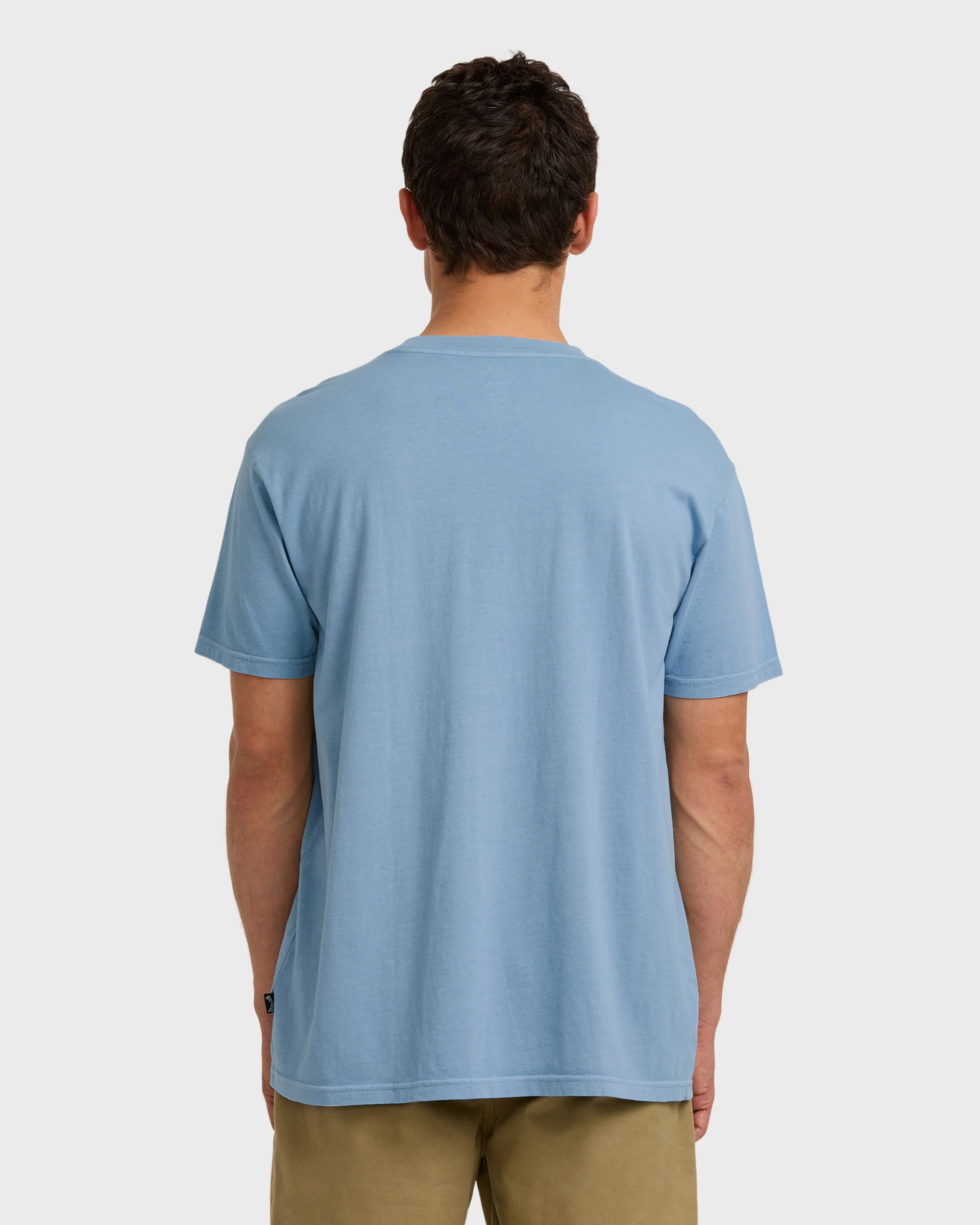 Essential Premium Wave Wash T-Shirt - Denim - Image 5