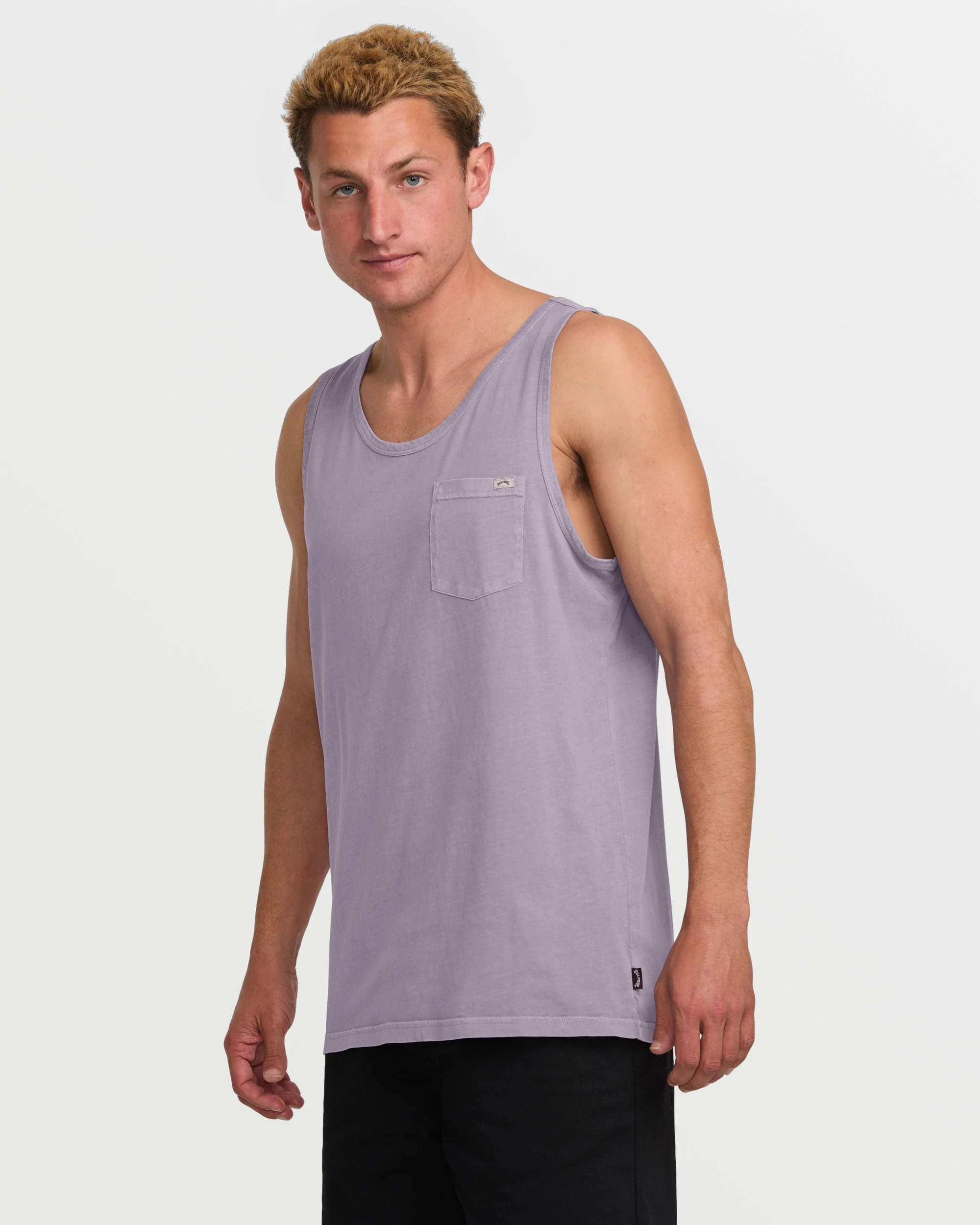 Essential Premium Wave Wash Tank - Light Purple - Image 3
