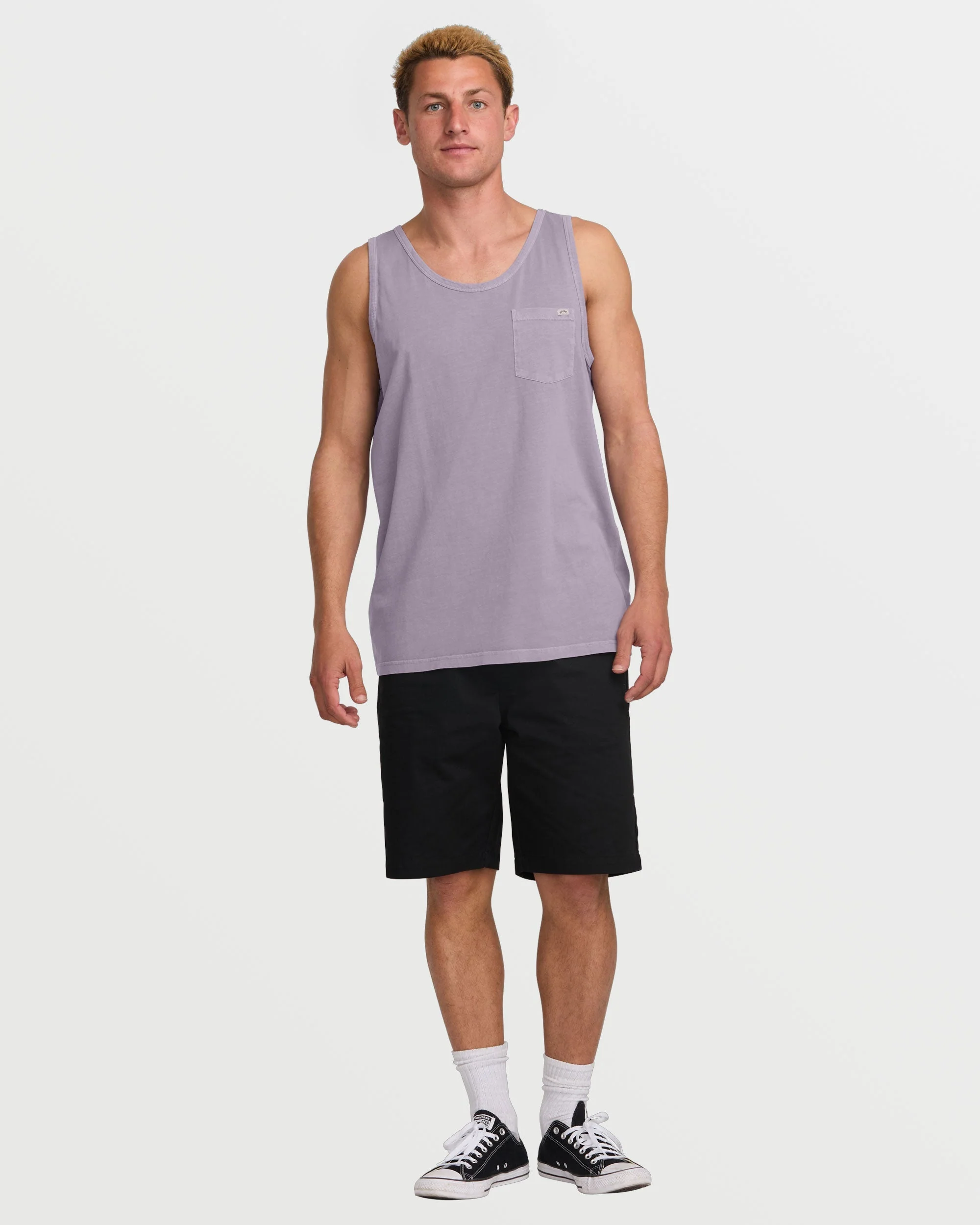 Essential Premium Wave Wash Tank - Light Purple - Image 5