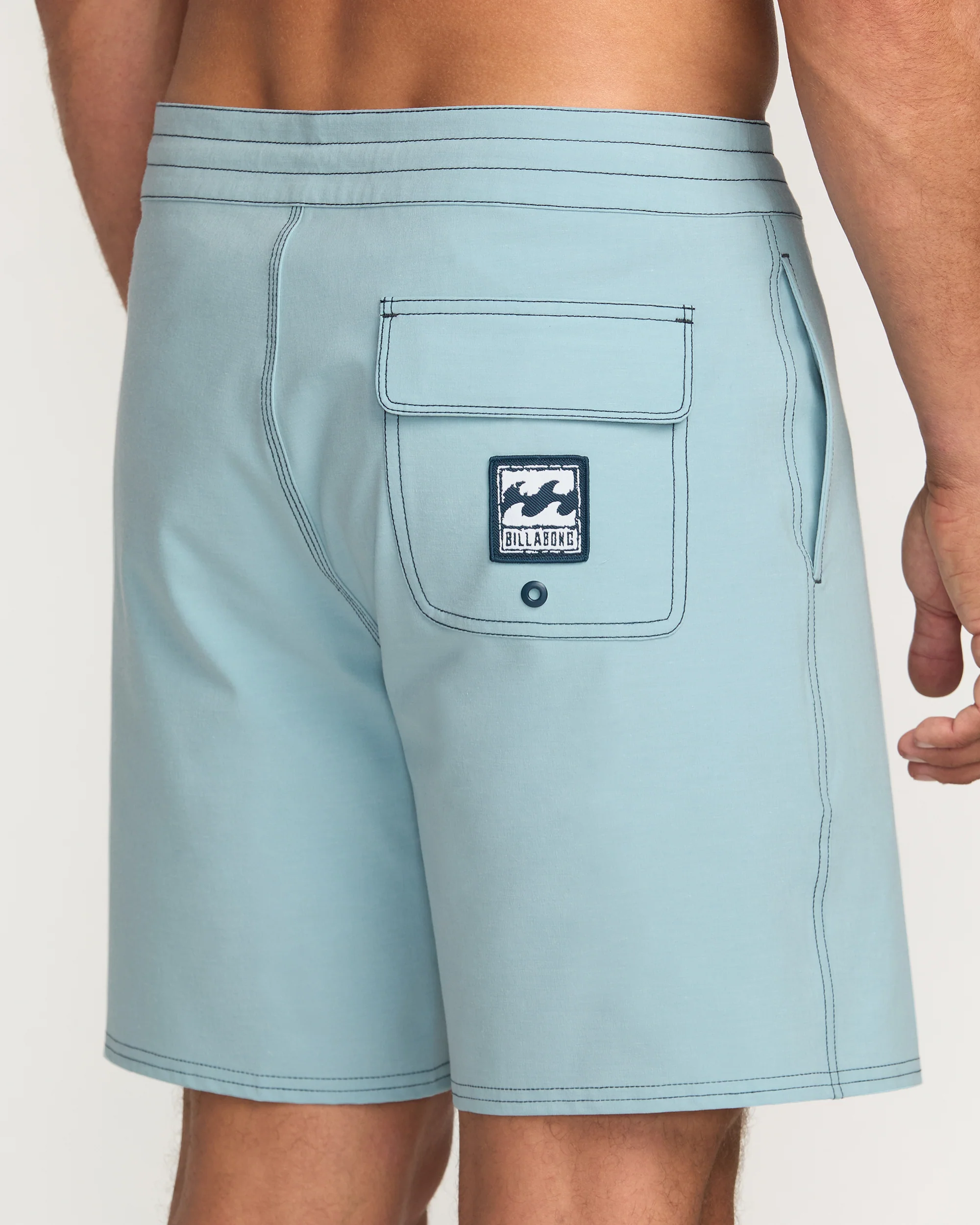 Every Other Day Lo Tide 18" Boardshorts - Cloud Blue - Image 9